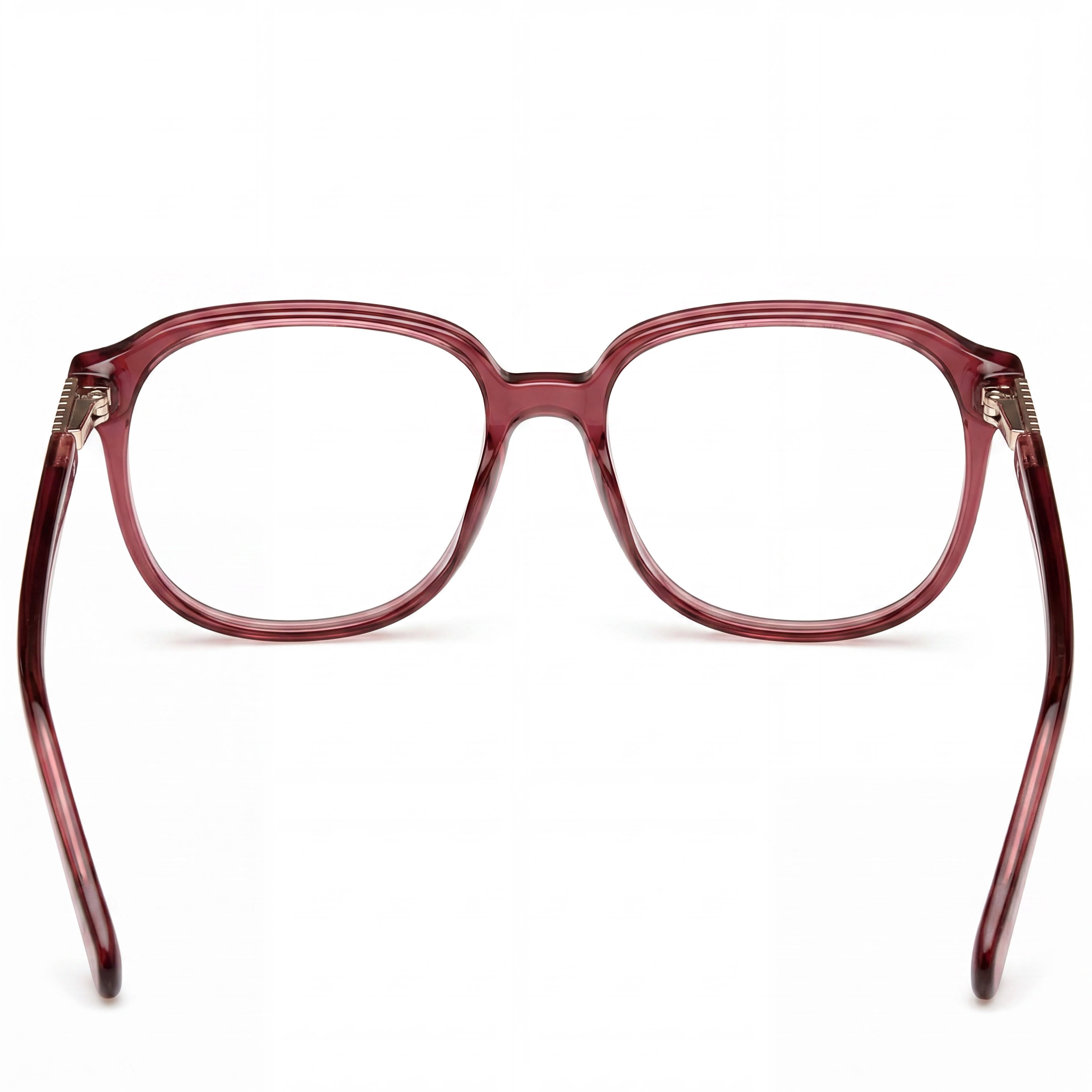 Guess Casual Unisex Bordeaux Plastic Frame Eyeglasses 53mm with and Non- Lenses, Photo 2