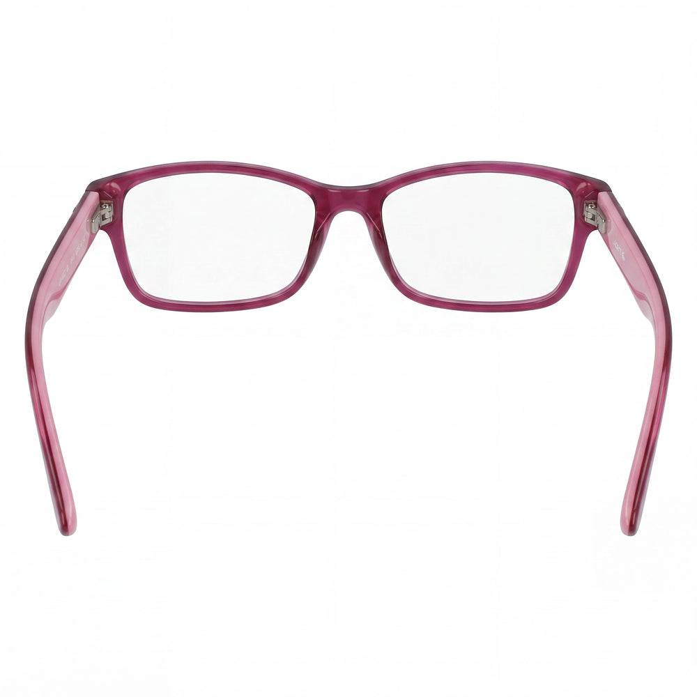 Gafas Lacoste L3803b Mi Fuchsia Glitter para mujer con montura de plástico, lentes de 51 mm de ancho, puente de 14 mm y patillas de 135 mm
