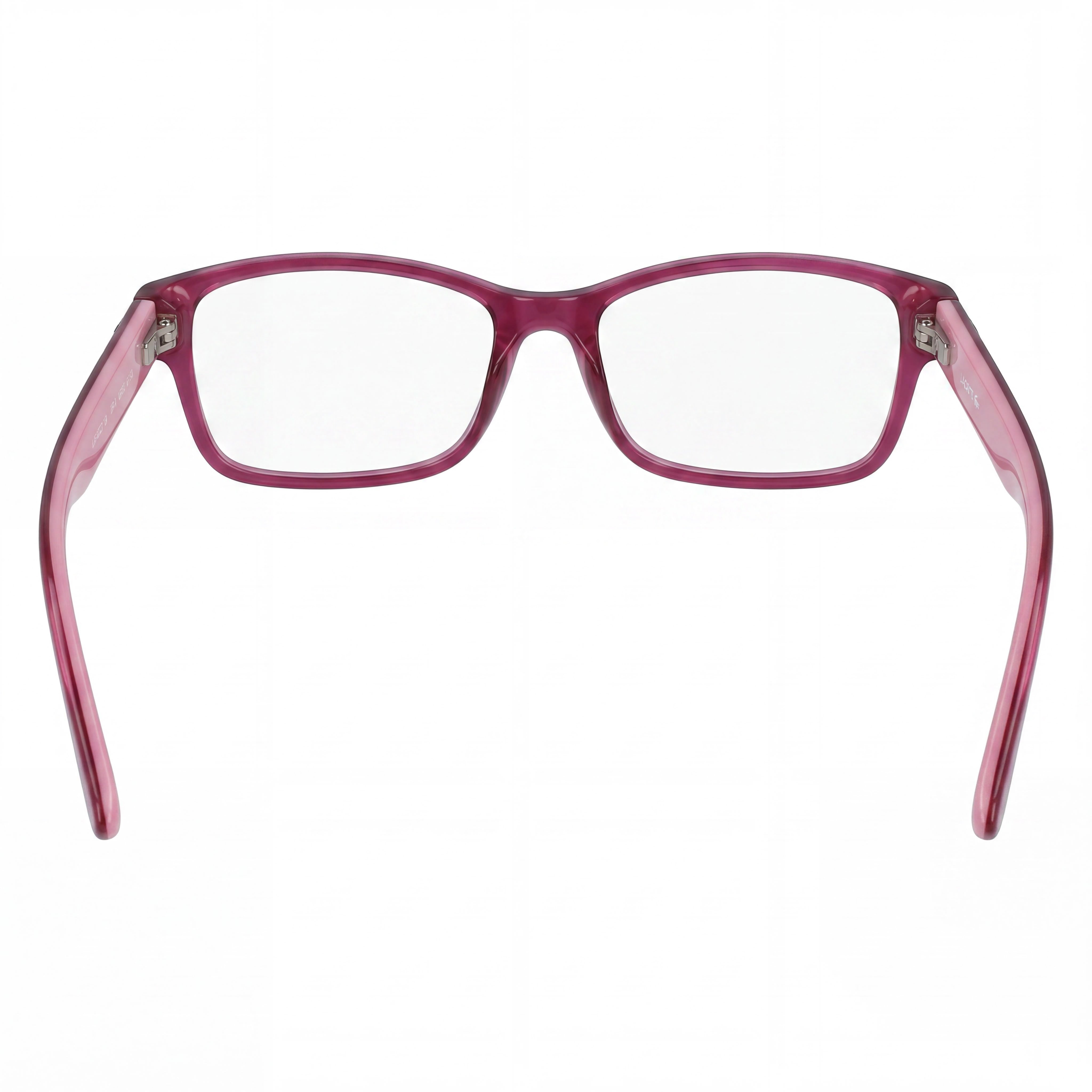 Gafas Lacoste L3803b Mi Fuchsia Glitter para mujer con montura de plástico, lentes de 51 mm de ancho, puente de 14 mm y patillas de 135 mm, Photo 2