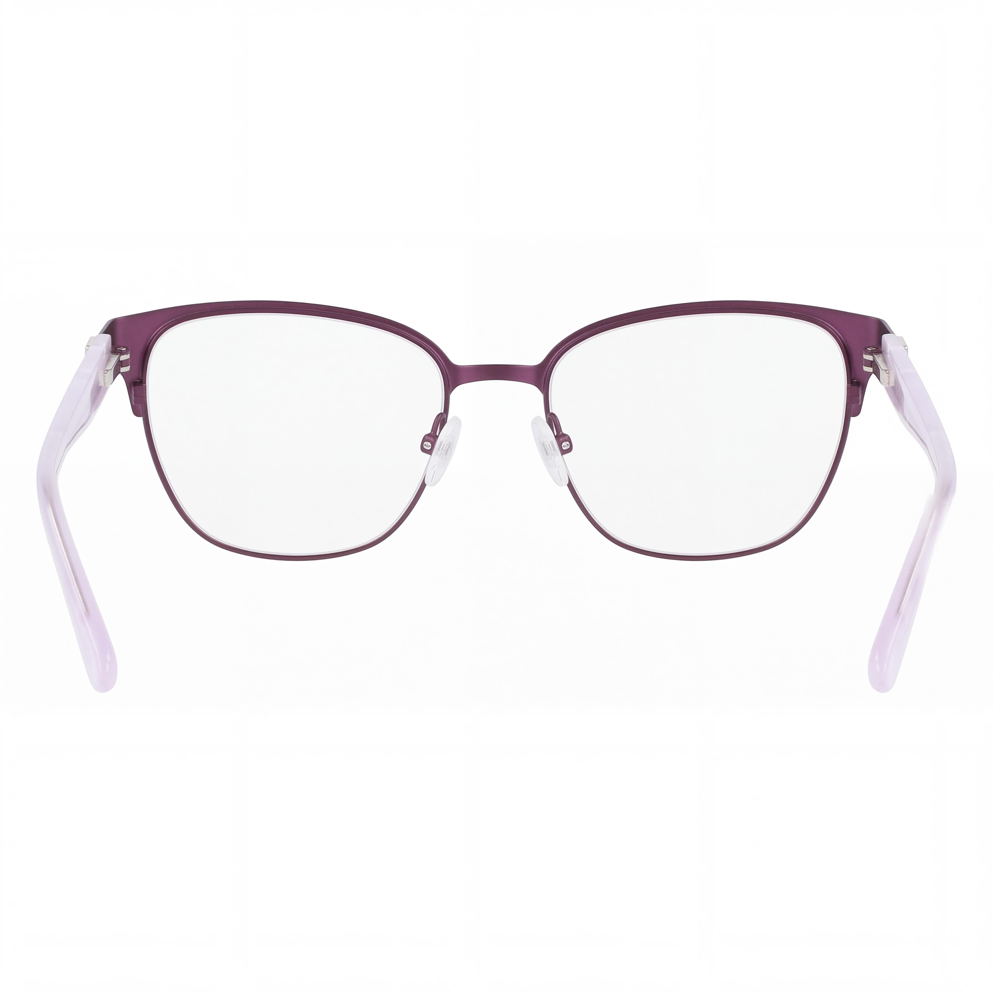 Anne Klein AK5122 Classic Women's Plum Acetate Eyeglasses with Non- Polycarbonate Lenses 52-17-135, Photo 4