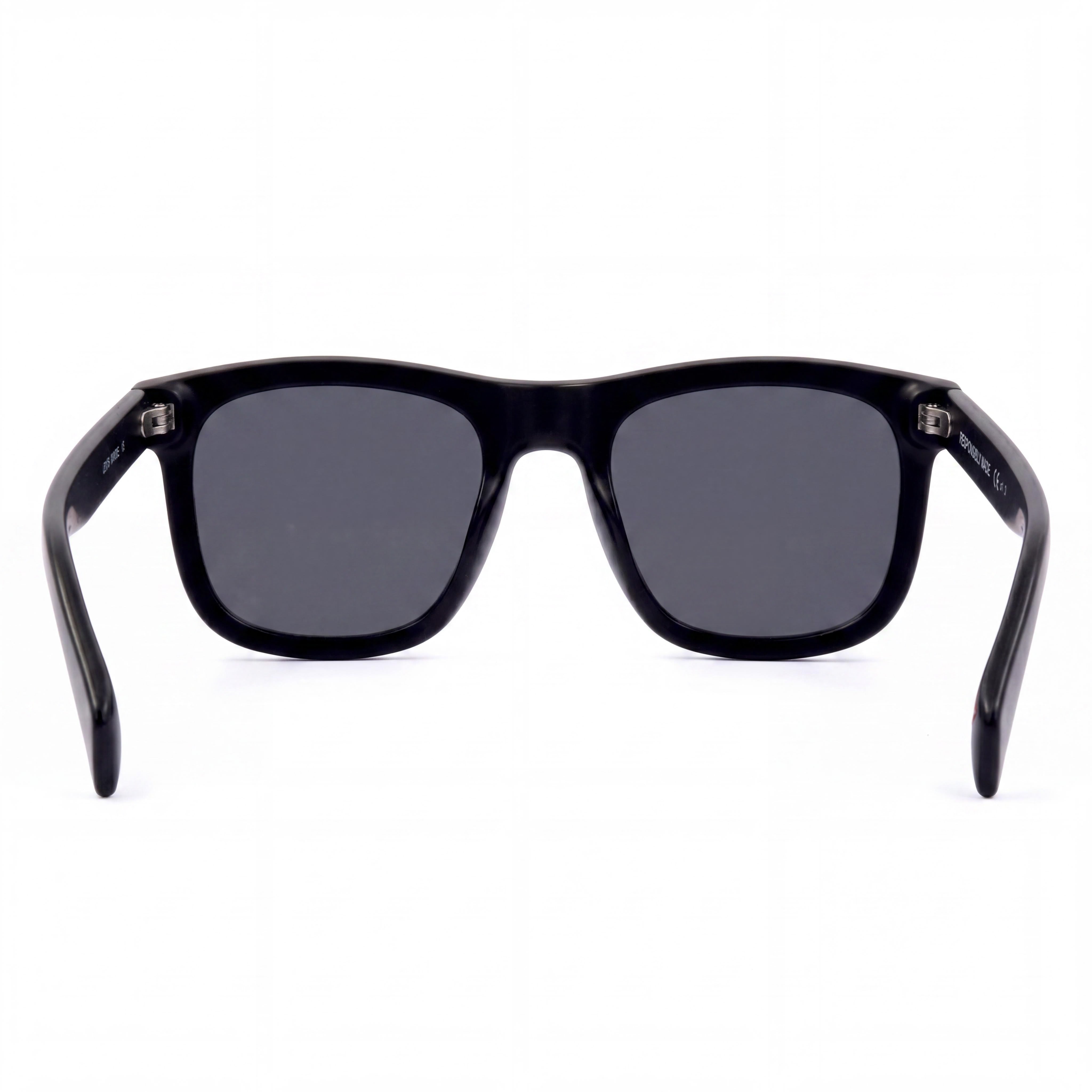 Levi's Lv 1023/S Unisex Rectangular Acetate Black Frame Non-Polarized UV Protection Sunglasses 53mm, Photo 4