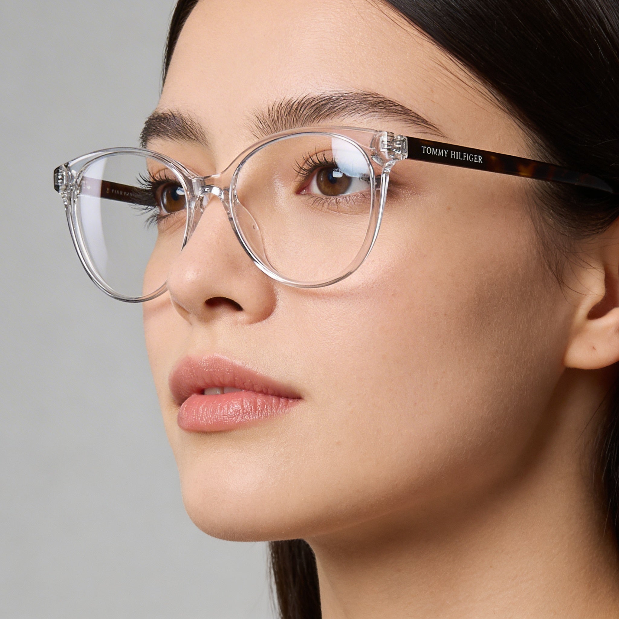 Gafas de sol Tommy Hilfiger Modern Collection Th 1888 para mujer con montura de acetato y cristales Havana, ancho de lente de 52 mm, Photo 4