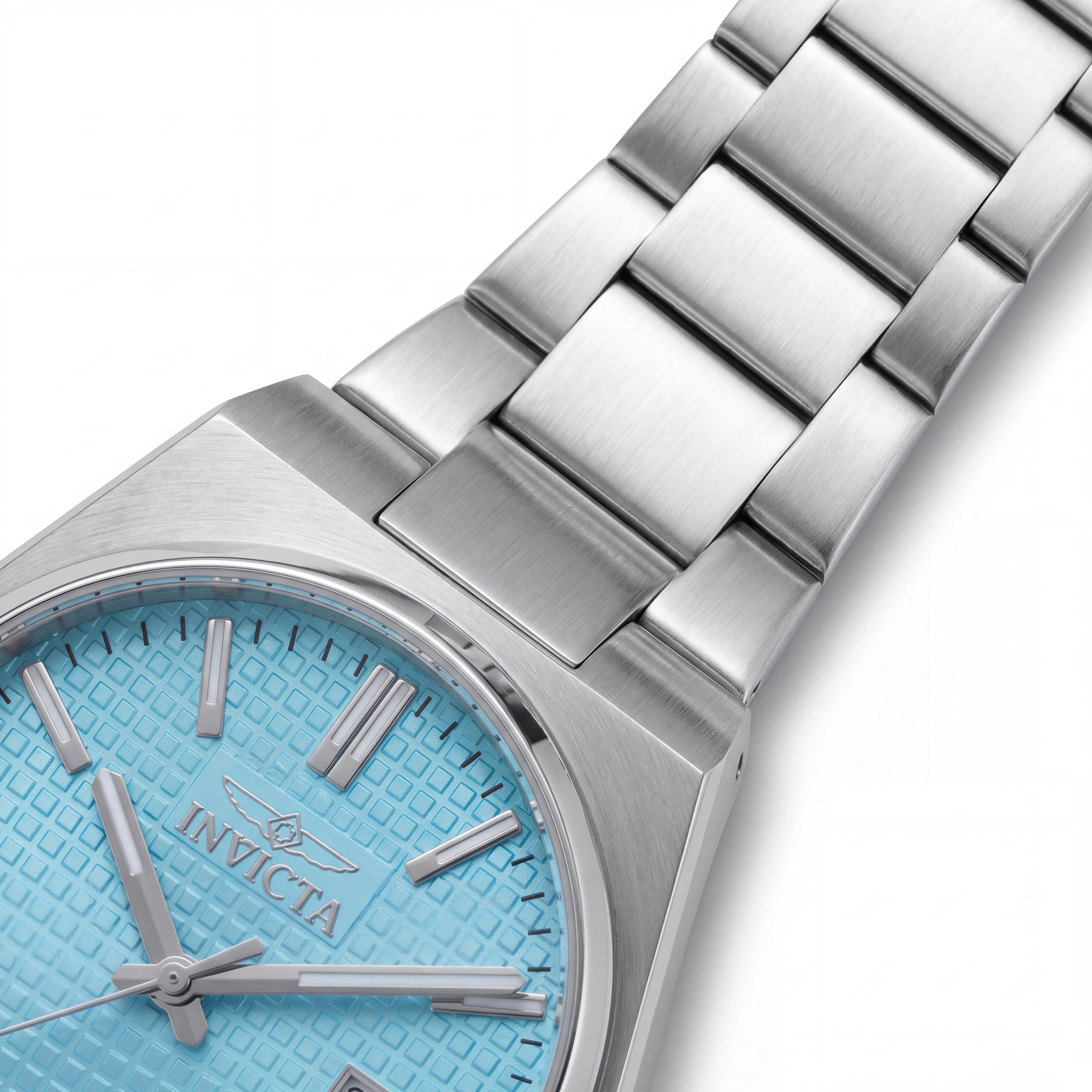 Invicta Speedway 48394 Unisex 40mm Silver Stainless Steel Case Blue Dial Quartz 5 Bar Water Resistant Watch, Photo 3
