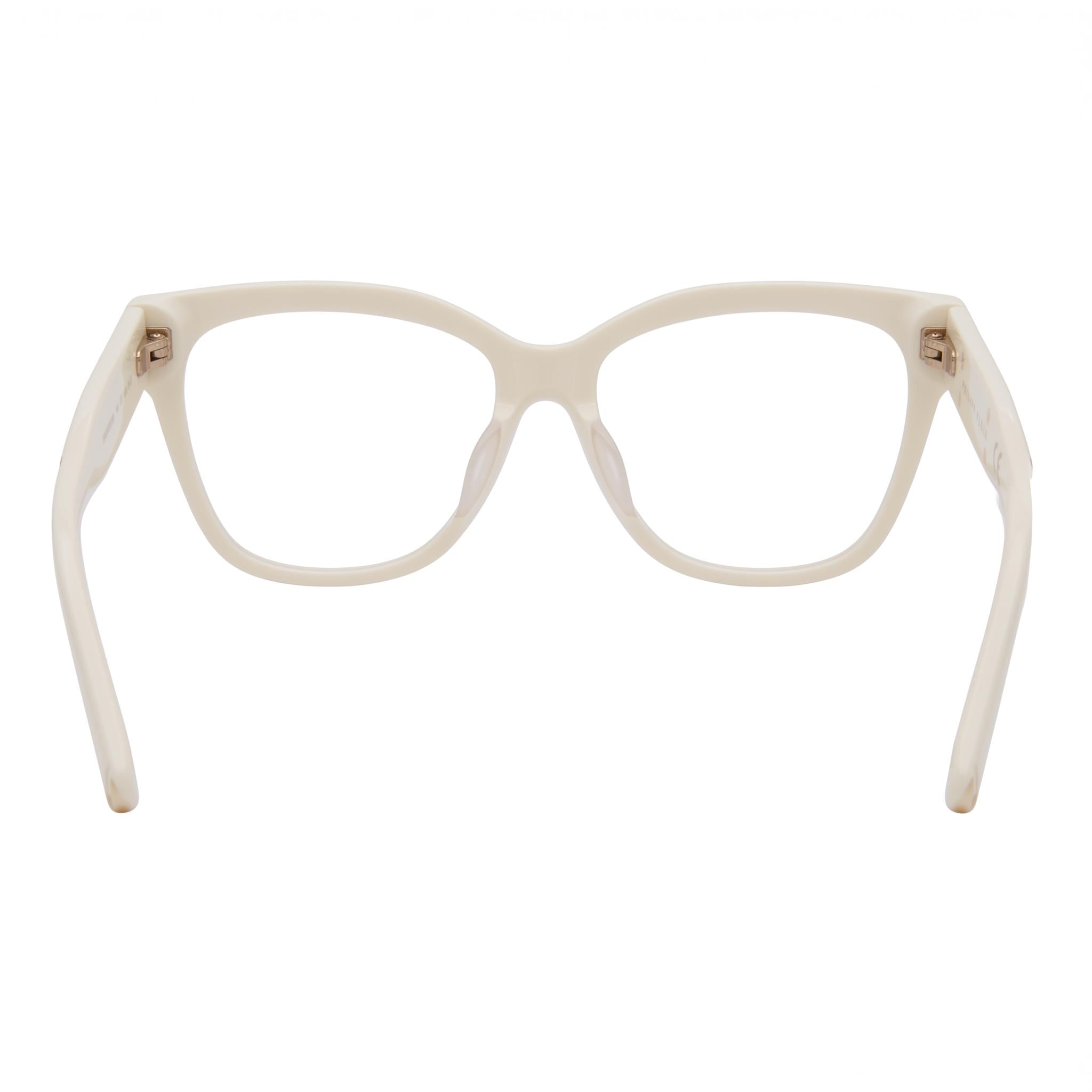 Philipp Plein Classic VPP051M Women's Acetate Optical Glasses Light Yellow Gold (Lens 55mm, Bridge 15mm, Temple 135mm), Photo 4