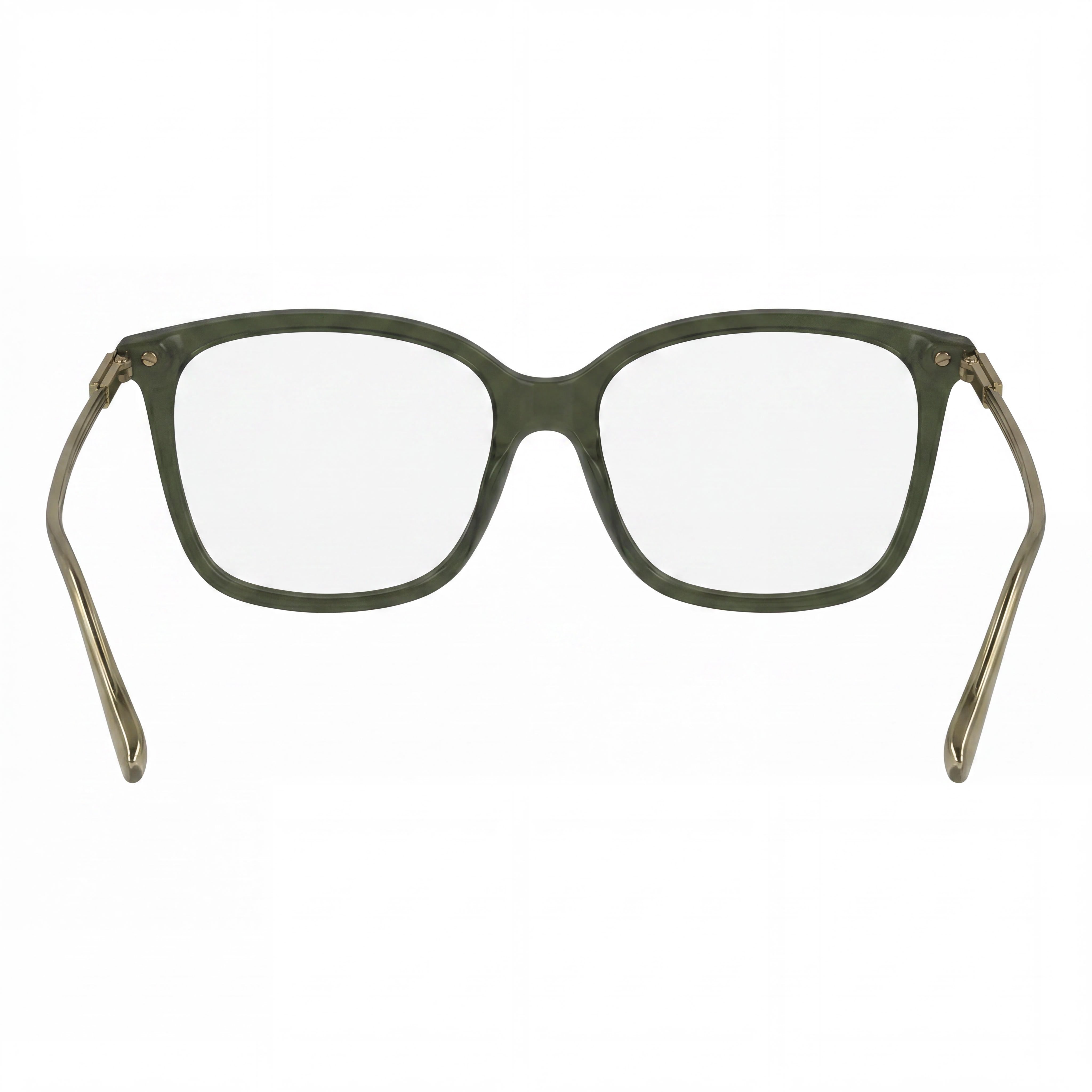 Gafas de acetato Salvatore Ferragamo Sf2992 para hombre, transparentes color caqui, 53 mm, Photo 3