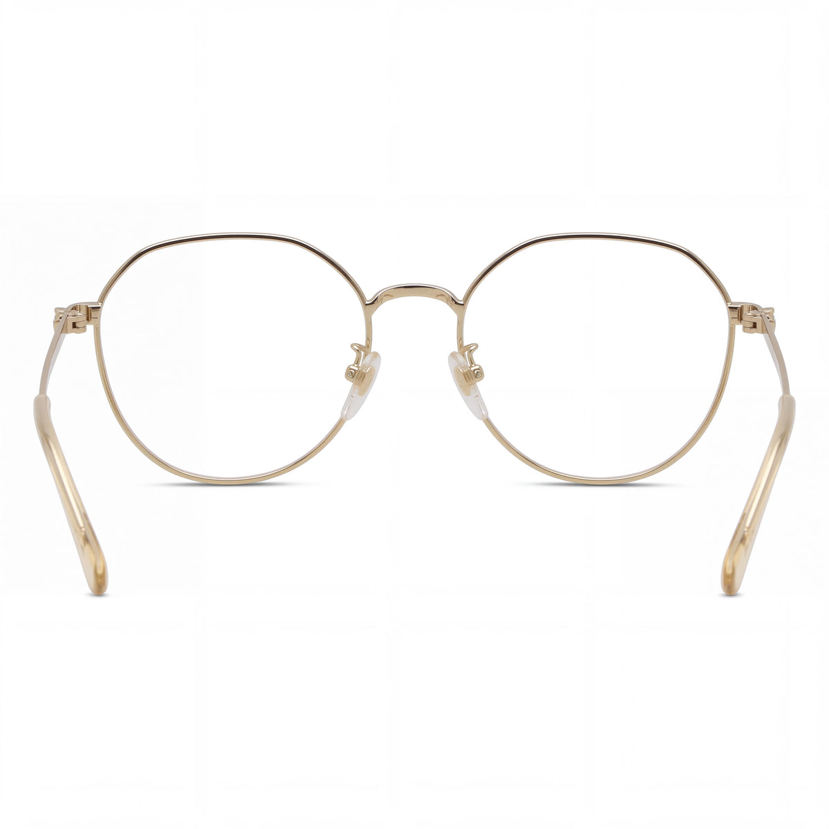 Gafas Gucci GG1145O para mujer, de metal dorado, forma ovalada y montura completa, con 54 mm de ancho de lente, 16 mm de ancho de puente y 140 mm de longitud de varilla, Photo 3