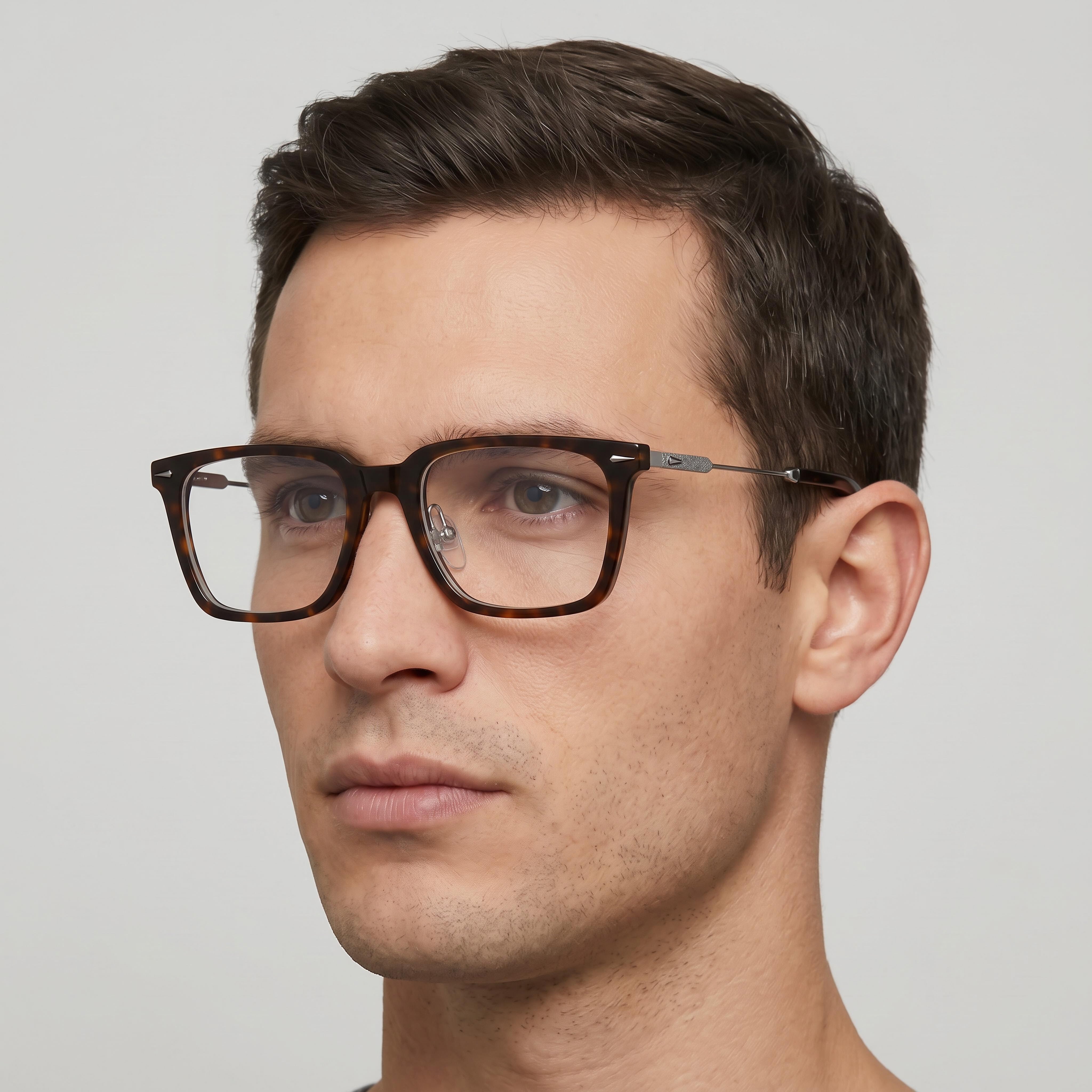 Chopard classical VCH346 Men’s Eyewear, Plastic Frame, Havana Ochre, Non-Polarized Lenses, UV Protection, 52mm, Photo 4