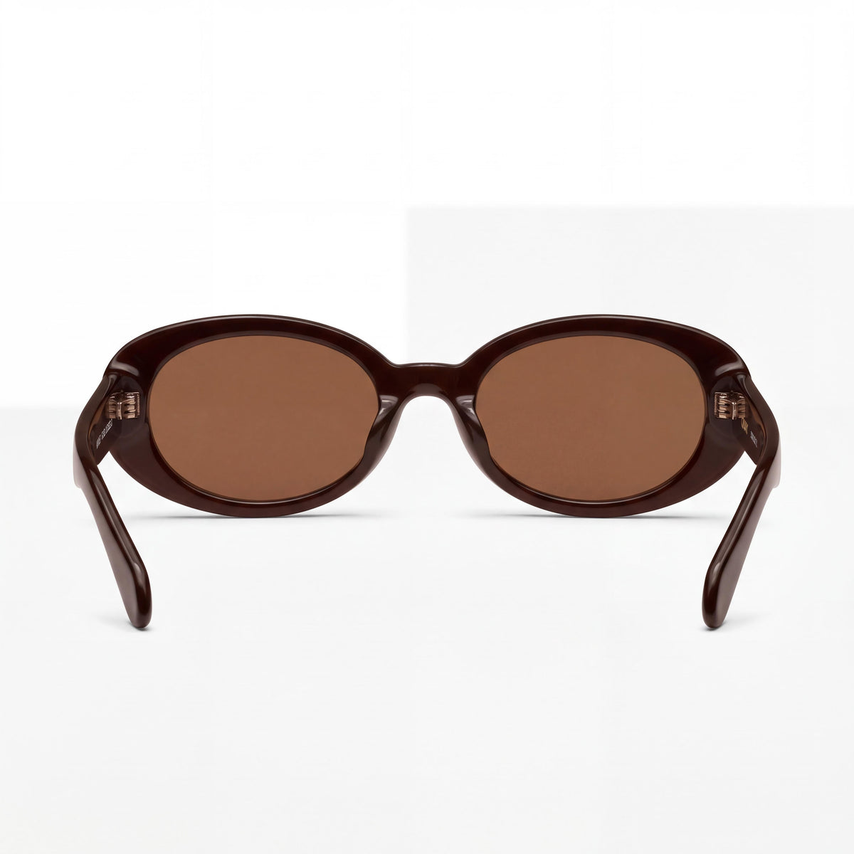 QUAY AUSTRALIA FELT CUTE Women's Cat Eye Sunglasses, Champagne Brown Frame, Brown UV Protection Lenses, 52mm, Photo 4