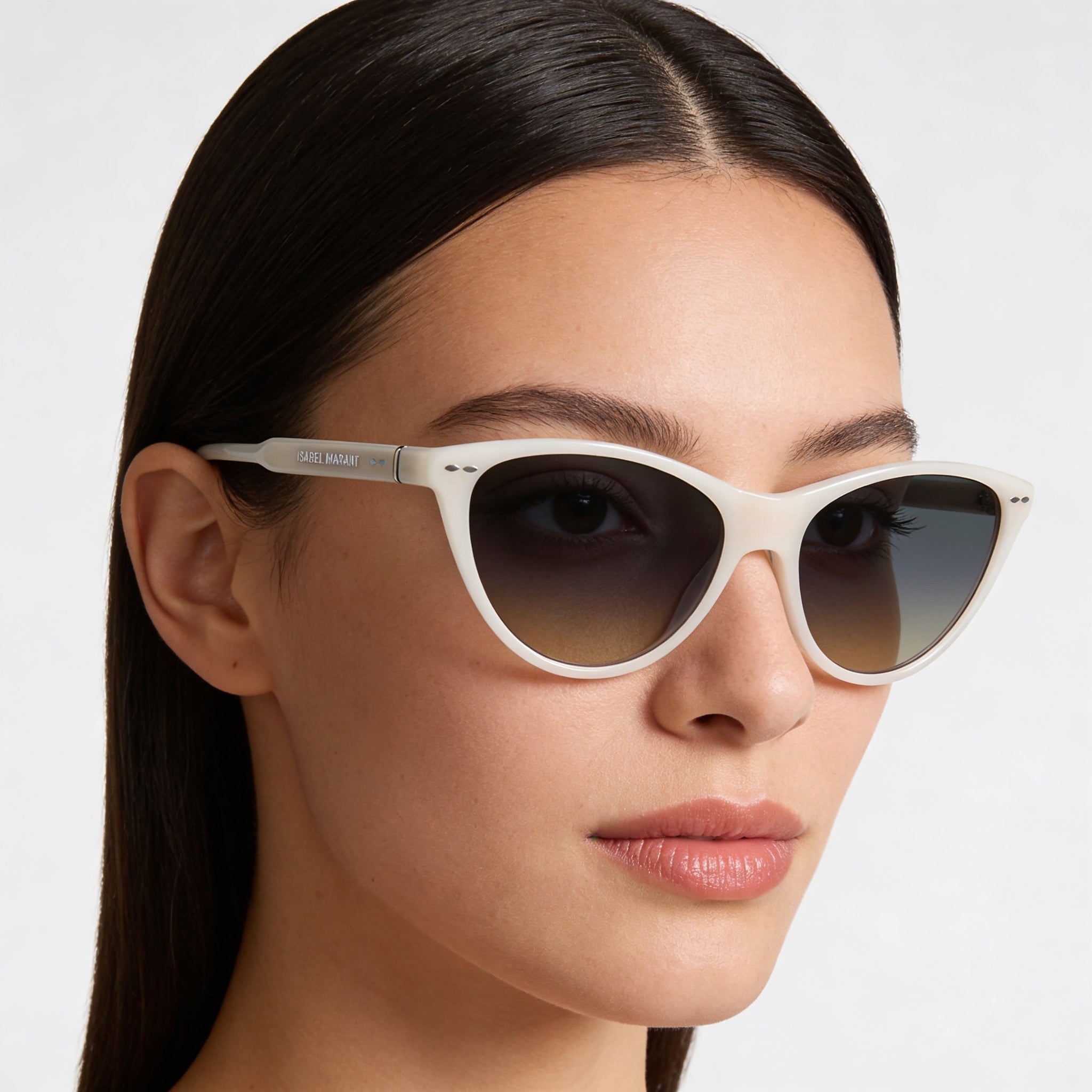 Gafas de sol Isabel Marant Im 0079/s para mujer, estilo casual, no polarizadas, con montura de acetato color marfil y lentes de 58 mm de ancho., Photo 4