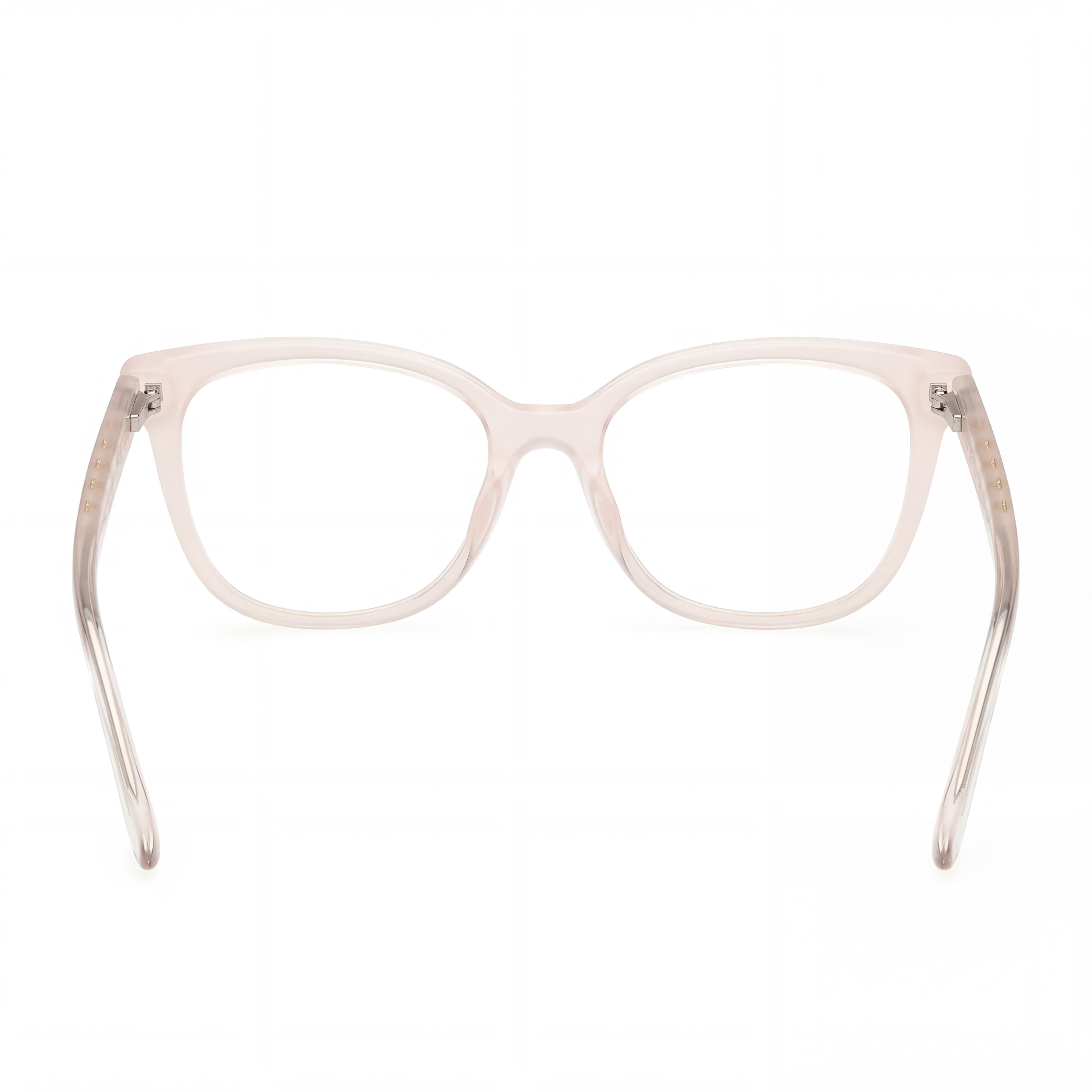 Guess GU50114 Shiny Ivory Square Eyeglasses for Women, 53mm, Photo 3