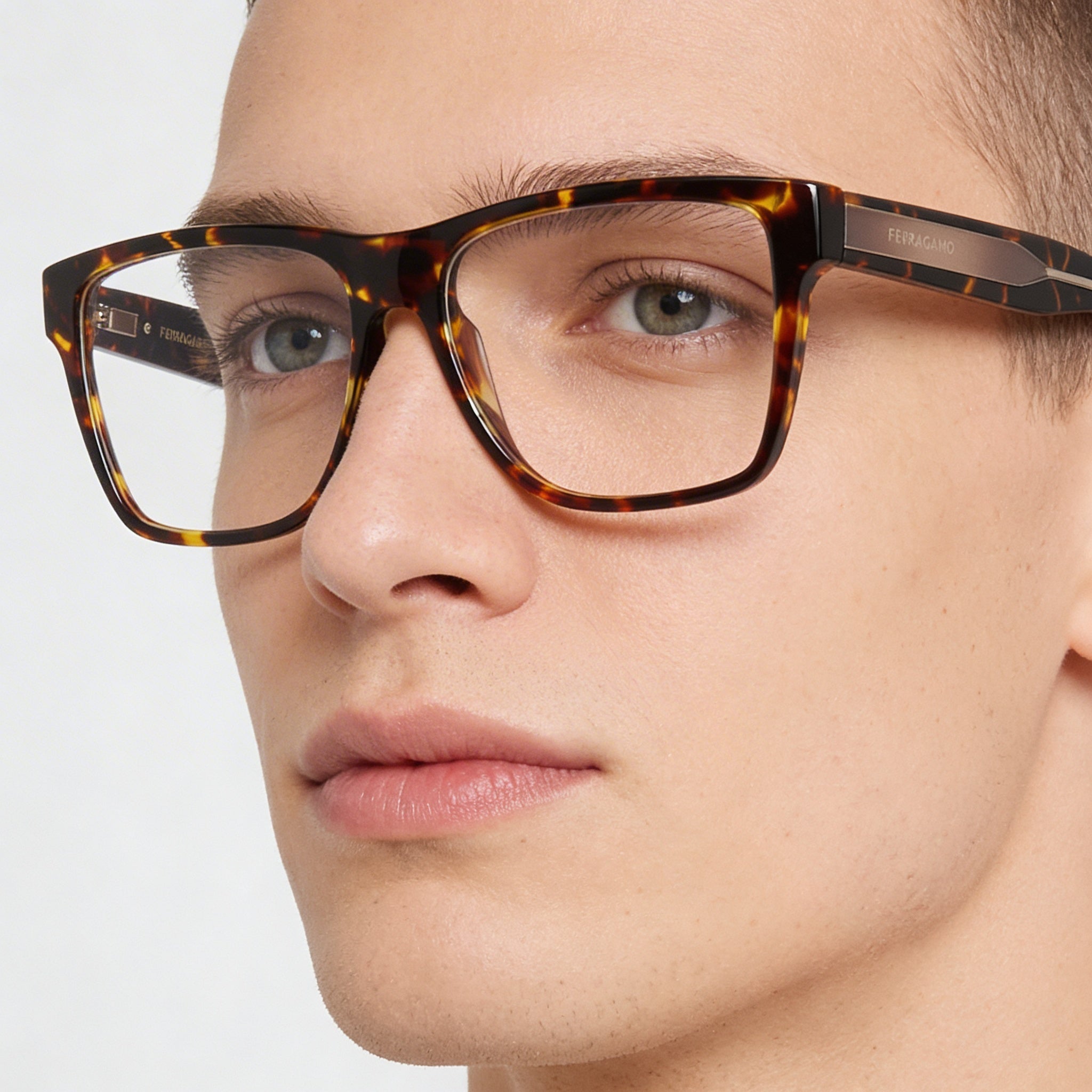 Salvatore Ferragamo SF2953N Modern Unisex Black Acetate Frame Black Polycarbonate Lens Sunglasses 56mm, Photo 4