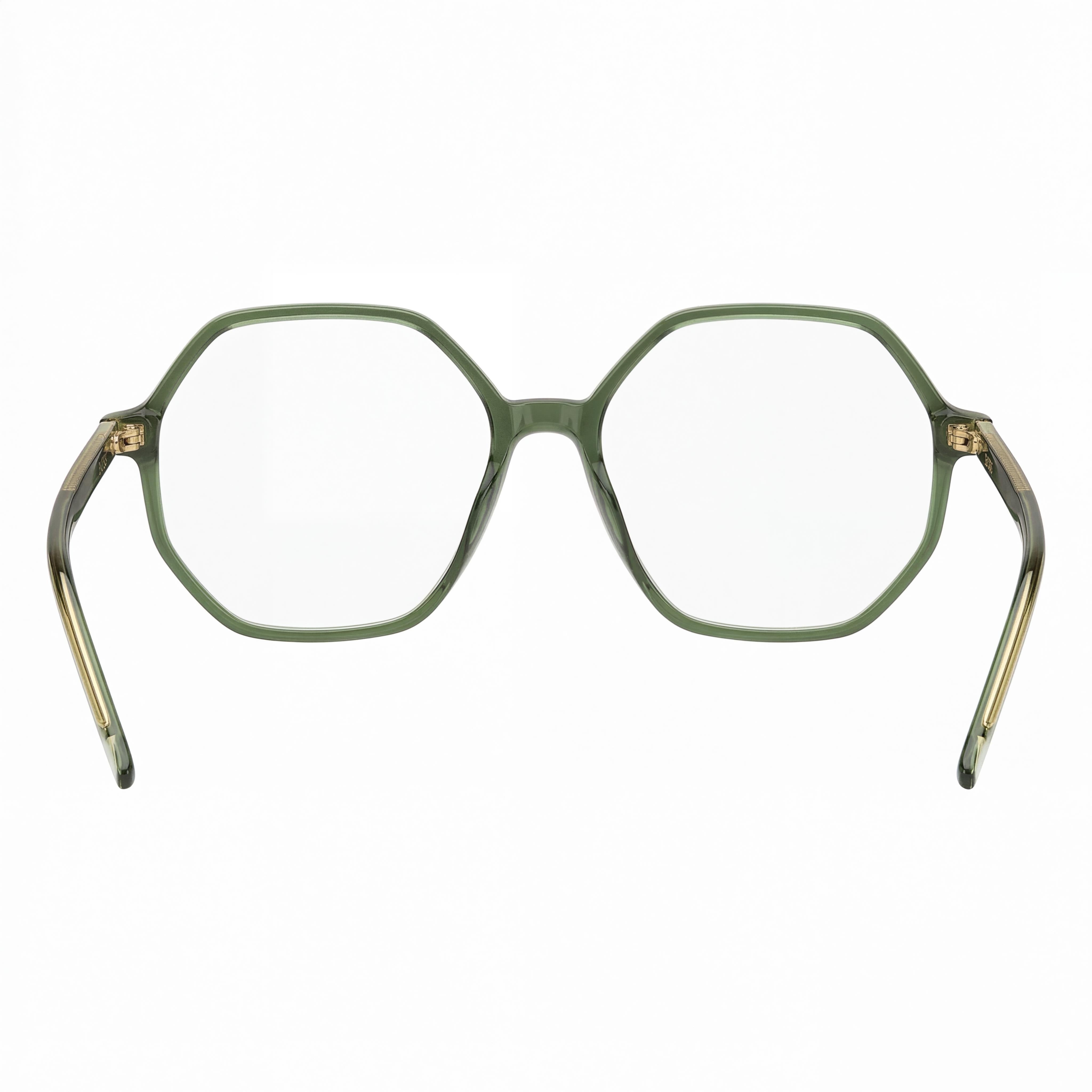 Hugo Boss Audio Systems Gafas de sol de mujer modernas, armazón de magnesio verde, lentes de policarbonato no polarizadas de 54 mm, Photo 3