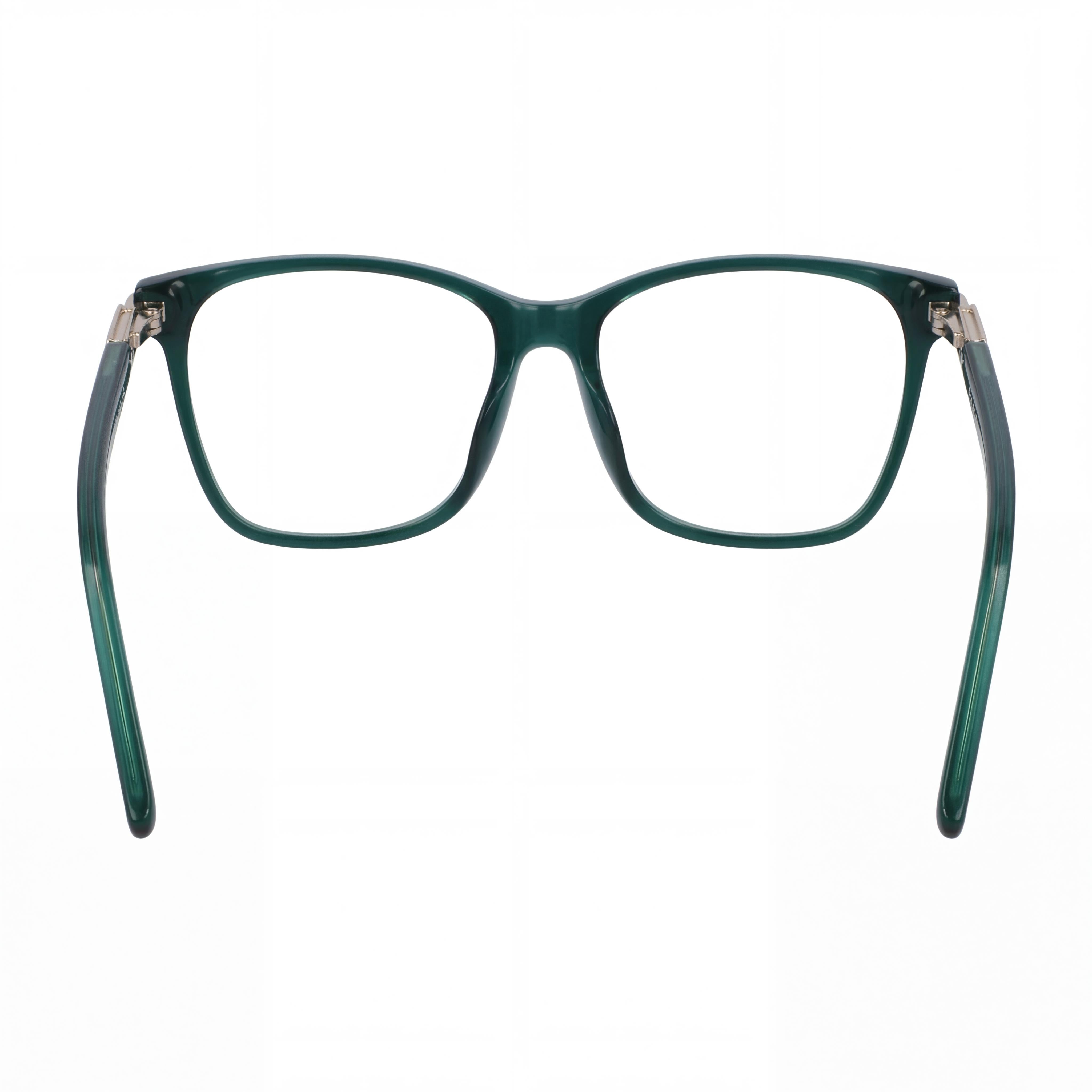 Ferragamo Sf3013 Men's Transparent Green Acetate Frame Eyewear with 53mm Lens, 15mm Bridge, and 140mm Temple Length, Photo 4