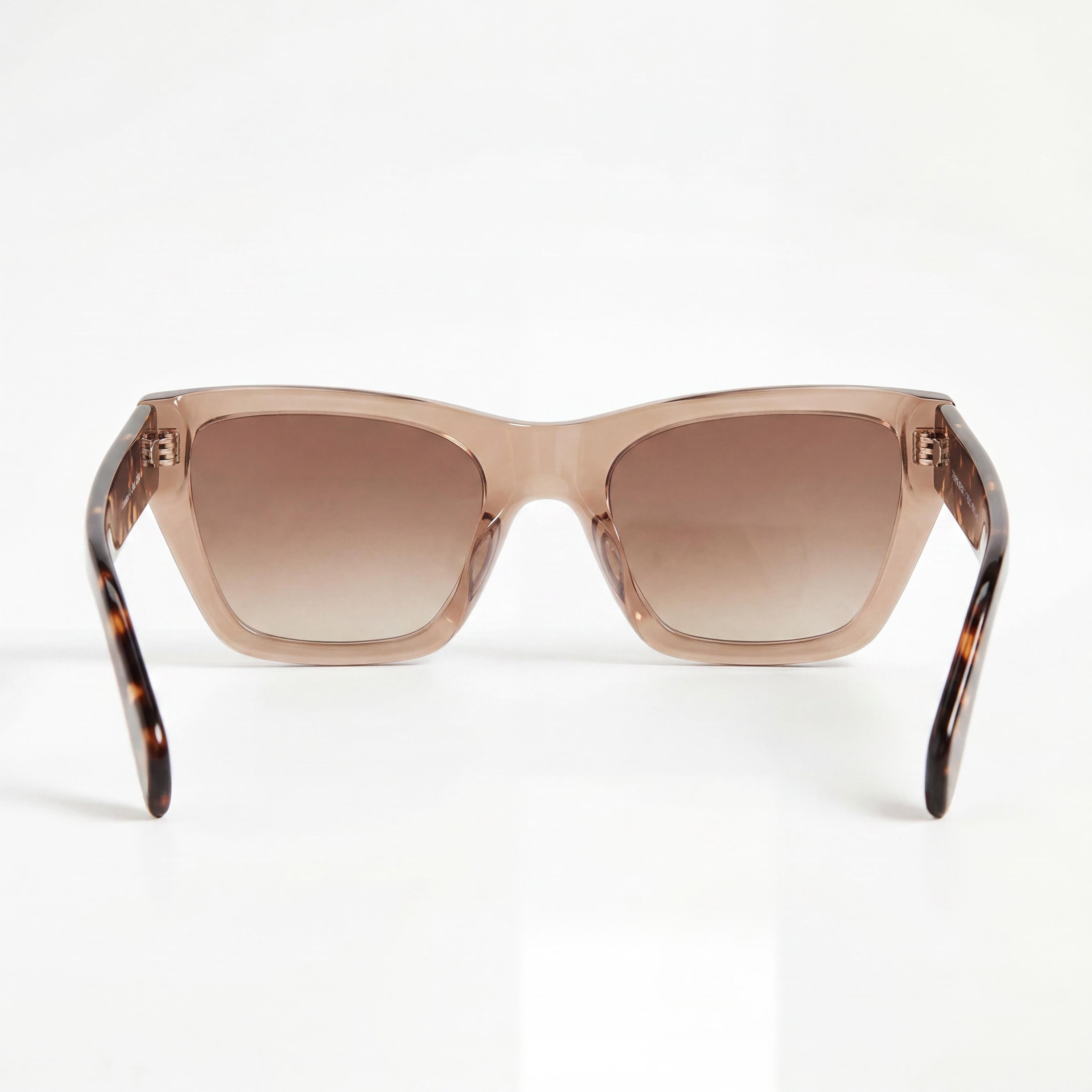 Rag & Bone Casual Women's Beige Havana Injected Cat-Eye Sunglasses 54-20-140 UV Protection, Photo 3