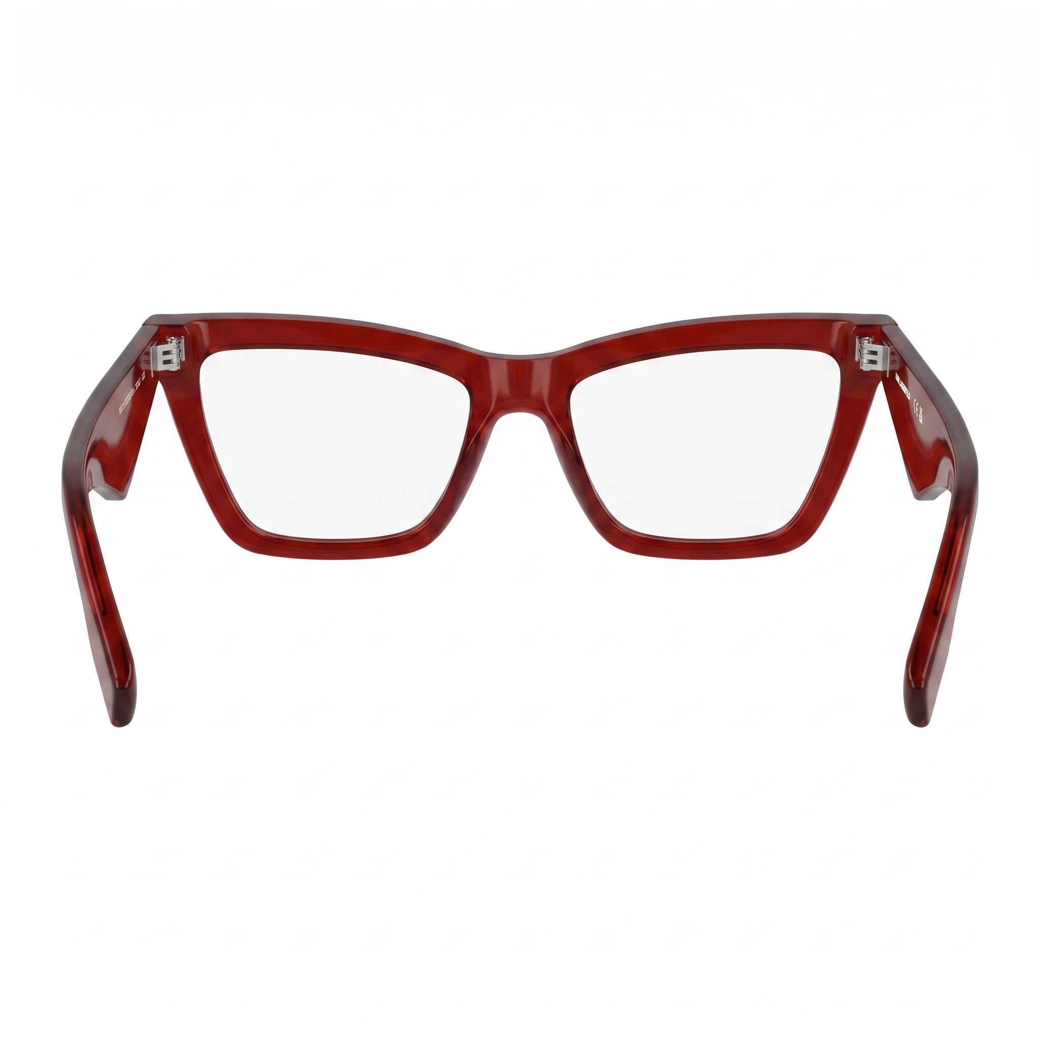 KARL LAGERFELD Kl6195 Gafas Ópticas de Acetato Rojo para Mujer 54mm, Photo 4