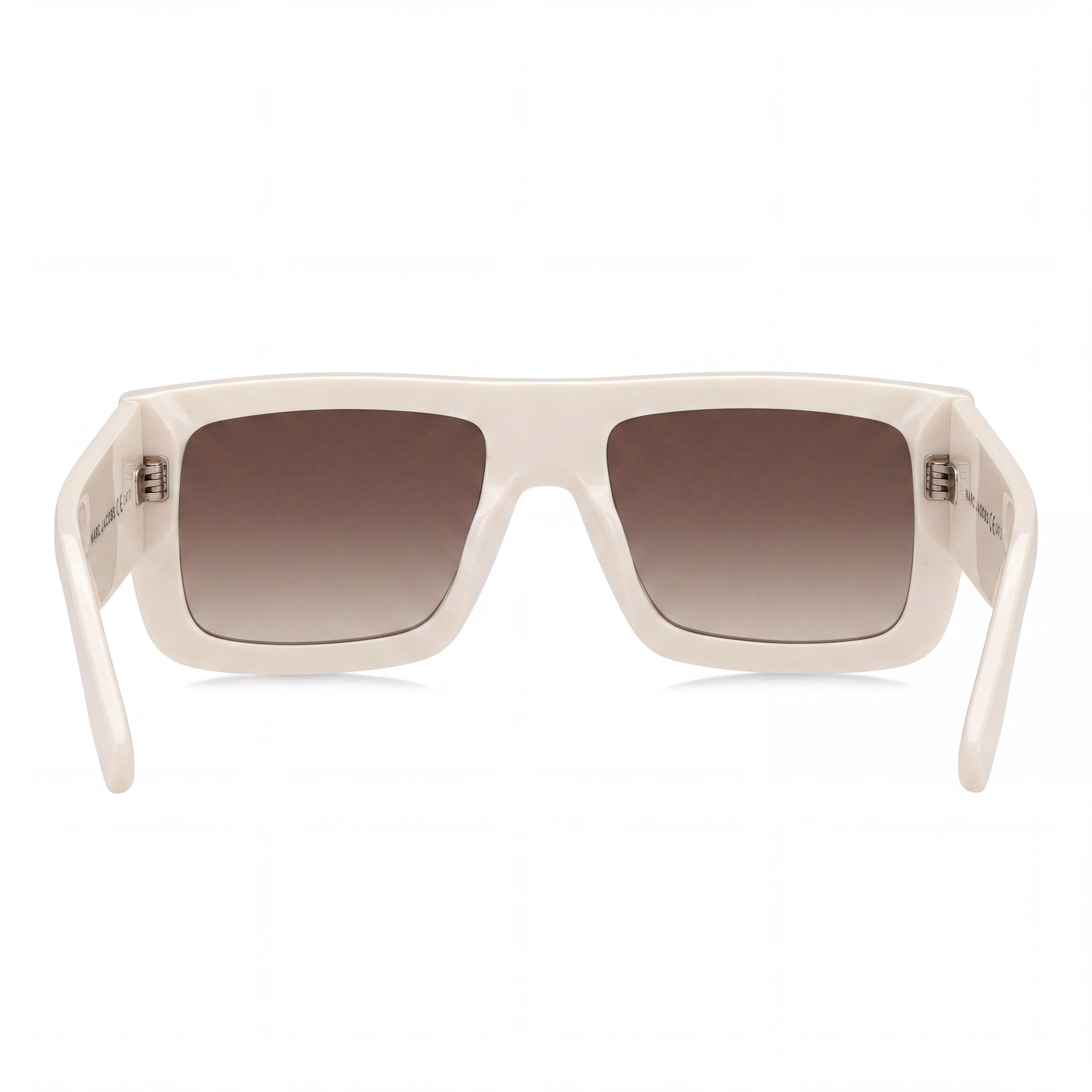 Marc Jacobs MARC 775/S Women's Wayfarers Sunglasses, Ivory Polyamide Frame, Brown Non-Polarized UV Protection Lenses, 53mm, Photo 3