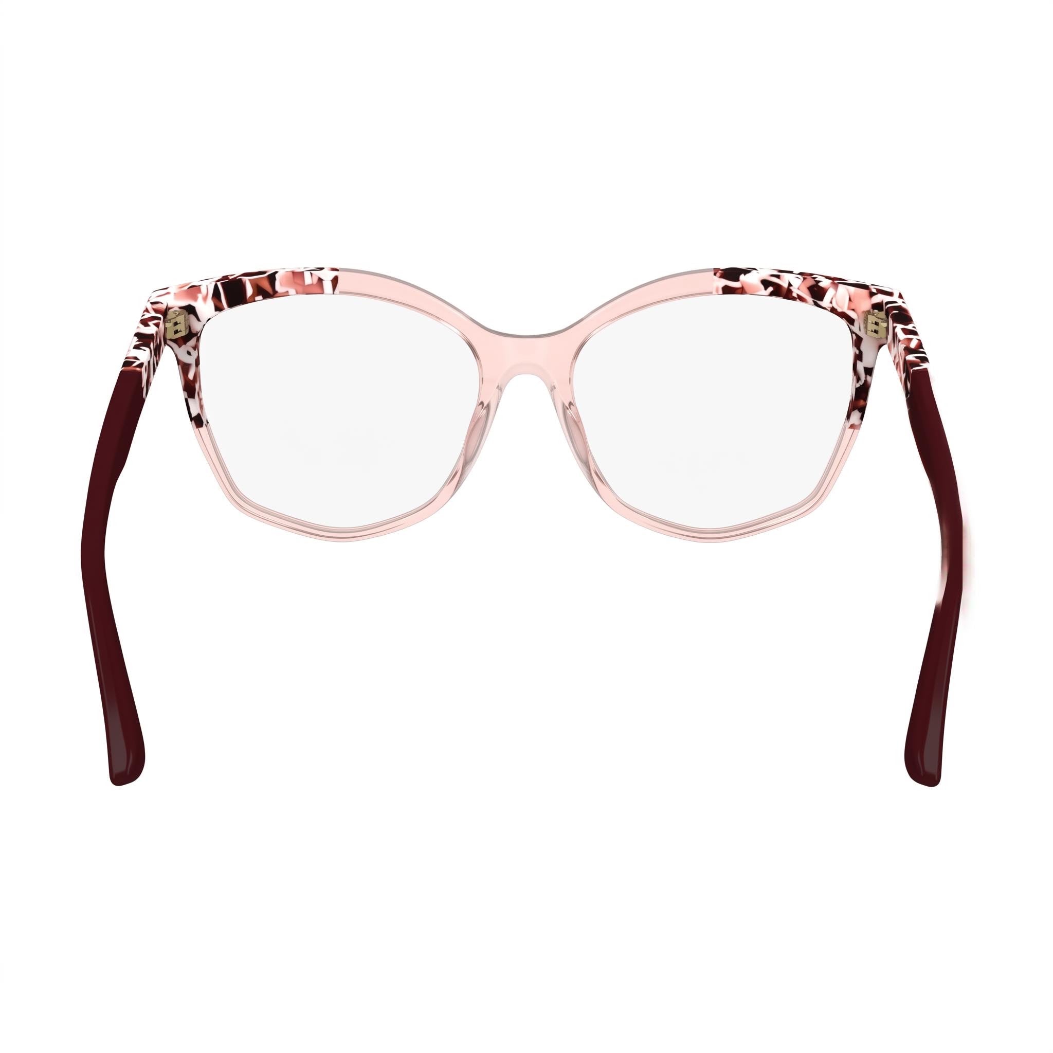 KARL LAGERFELD Kl6154 Women's Acetate Frame Rose Marble Rose Sunglasses 55-16-140mm, Photo 3