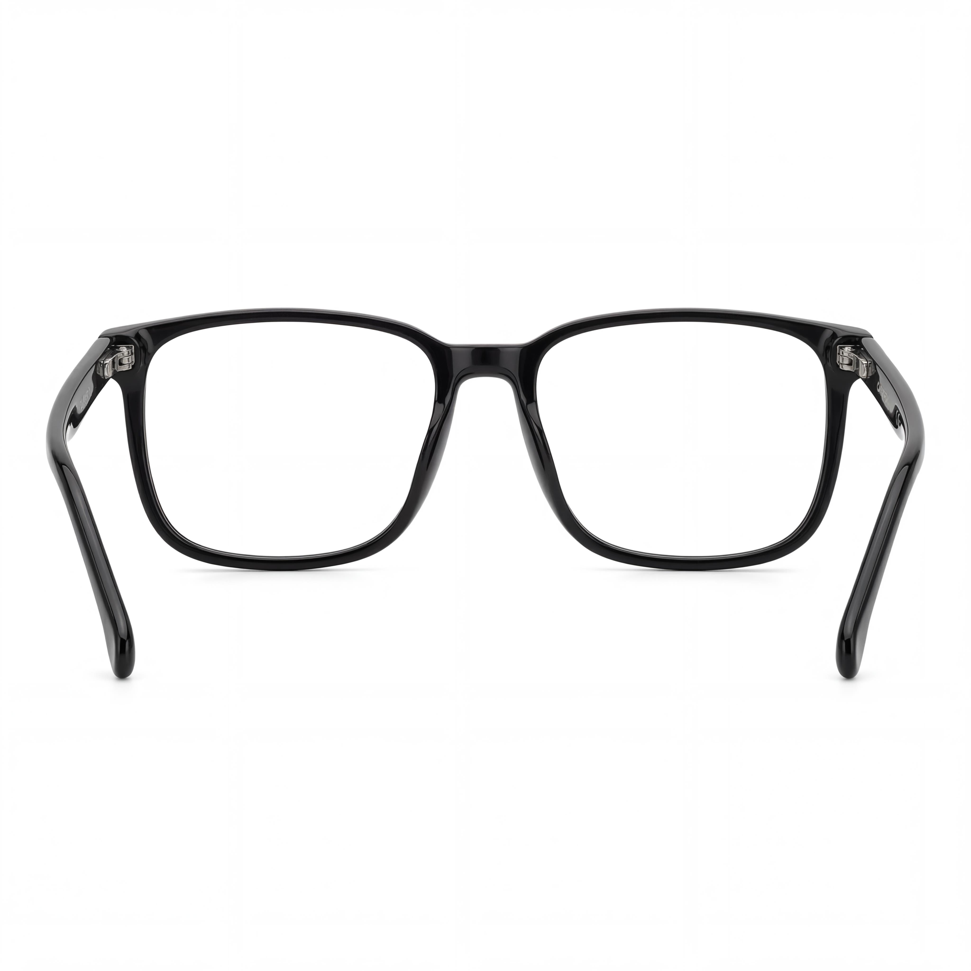 Carrera Casual Gafas de Sol de Hombre Acetato Negro No Polarizadas 57-18-150, Photo 3