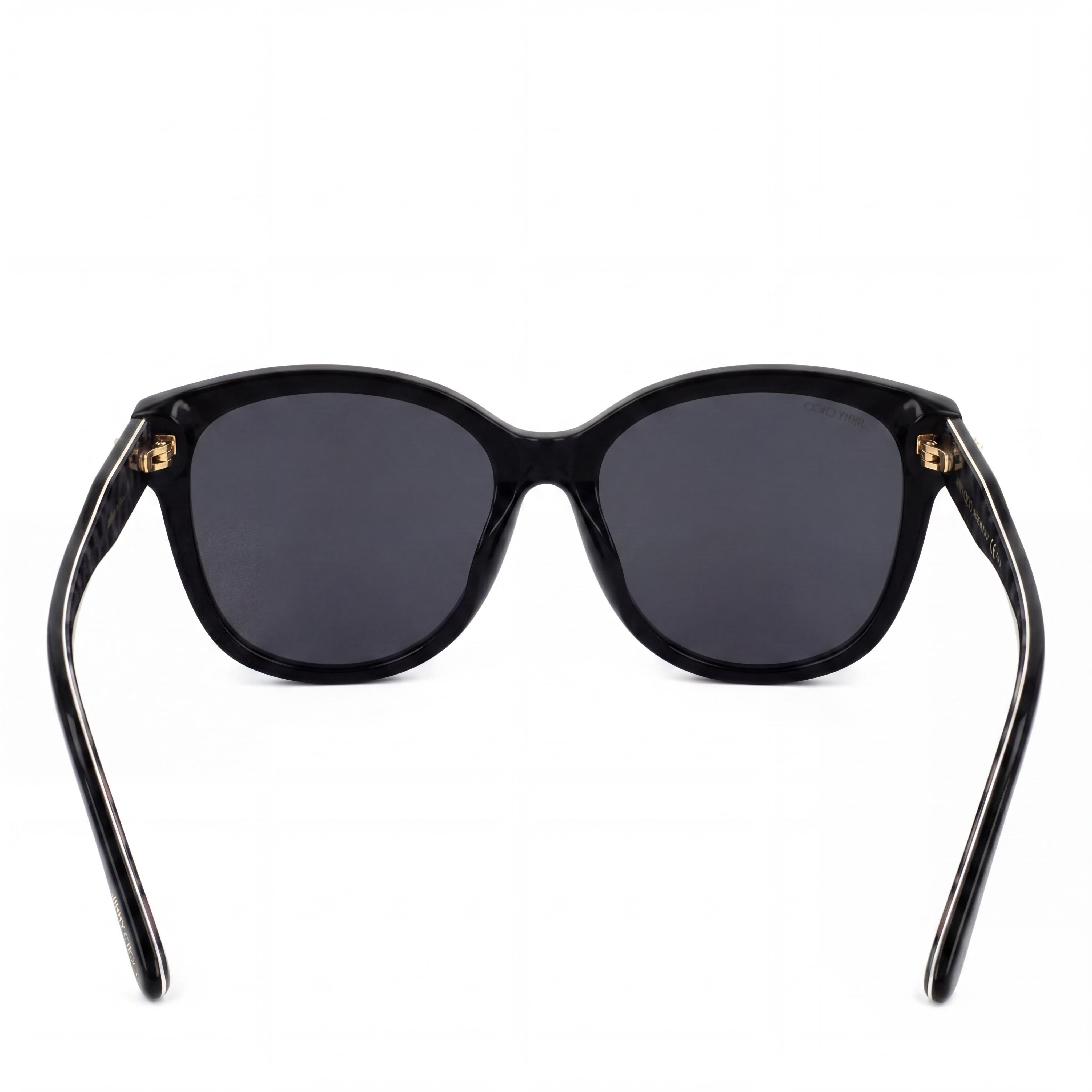JIMMY CHOO LIDIE/F/SK Cat Eye Women's Black Plastic Frame Grey Lens UV Protected Sunglasses 59mm, Photo 4