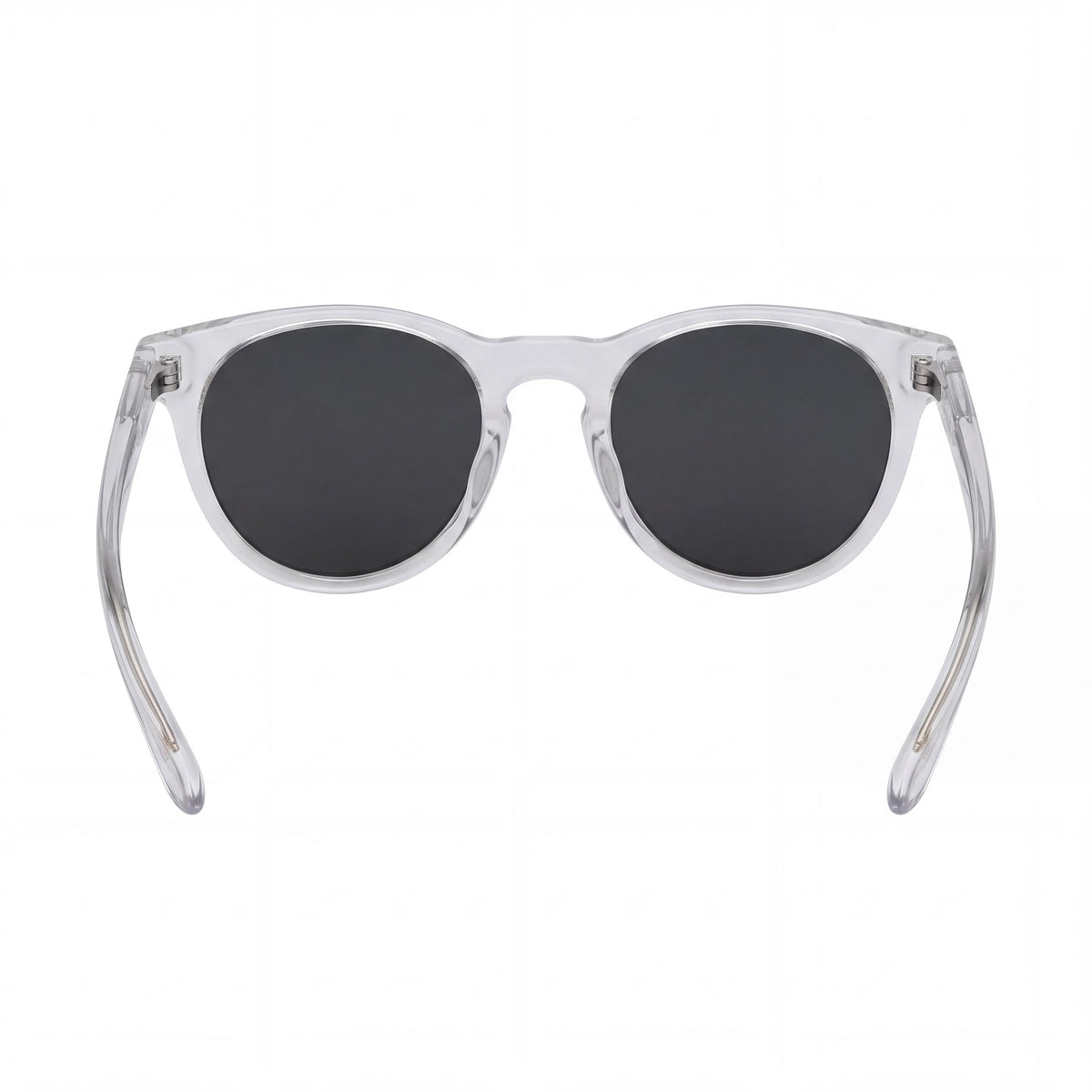 Nike Essential Horizon Ev1118 Unisex Transparent Plastic Sunglasses Dark Grey Lenses UV Protection 51mm, Photo 3