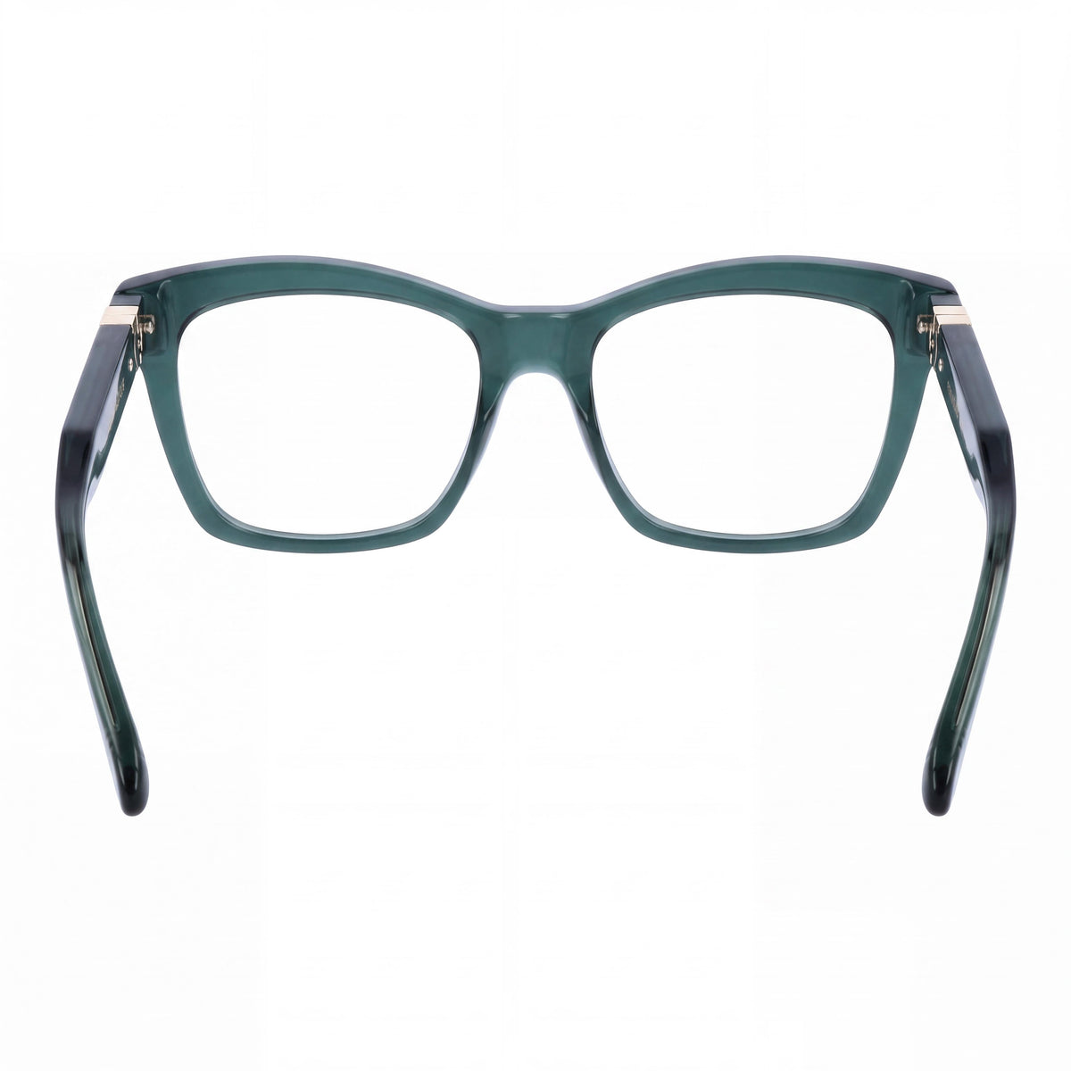 Gafas Ferragamo Sf3022 de acetato transparente color caqui para hombre, con lentes de policarbonato sin graduación, 53 mm de ancho de lente, Photo 3