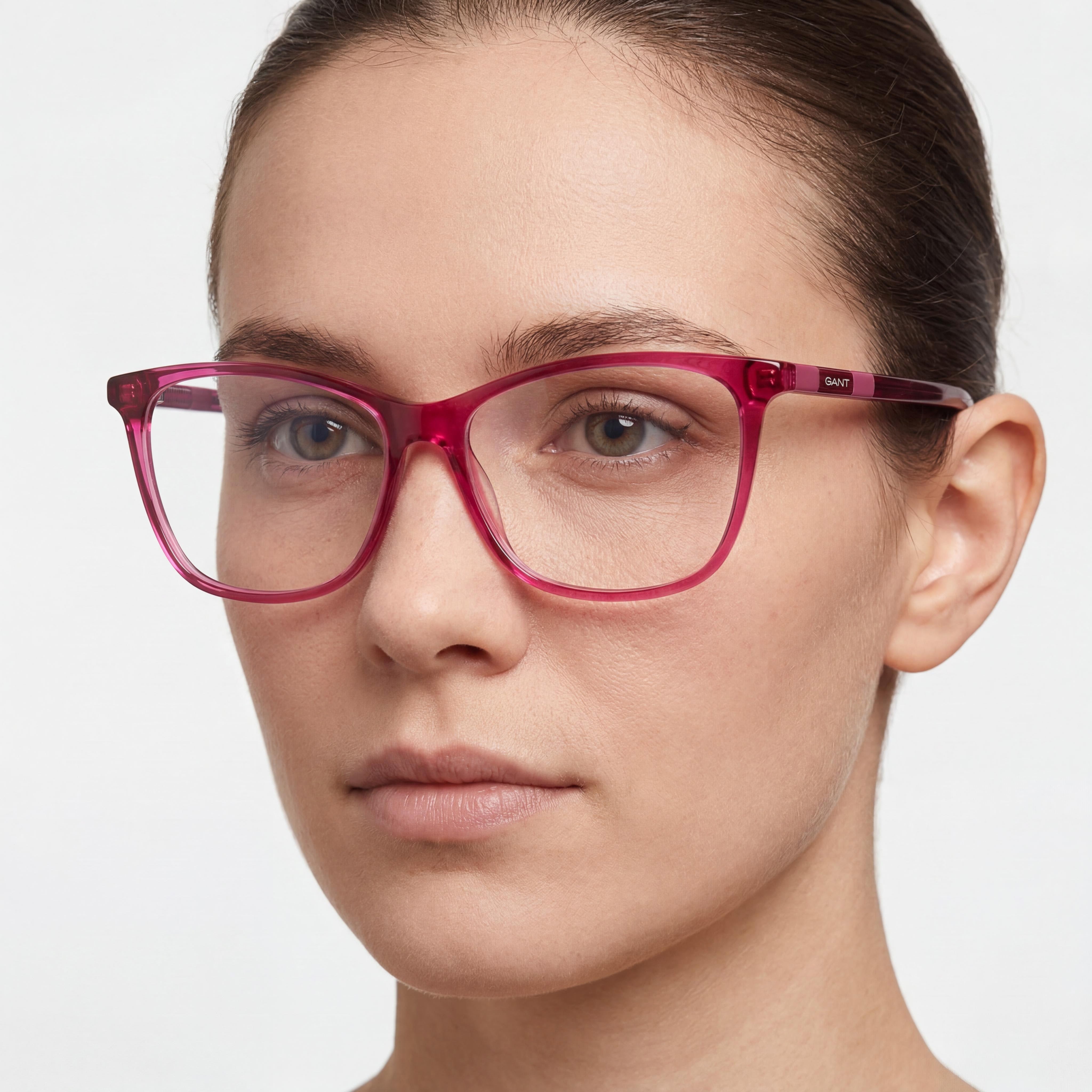 GANT Ga50014 Unisex Light Fuxia Plastic Eyeglasses, Lens Width 55, Bridge Width 13, Temple Length 140, Photo 4