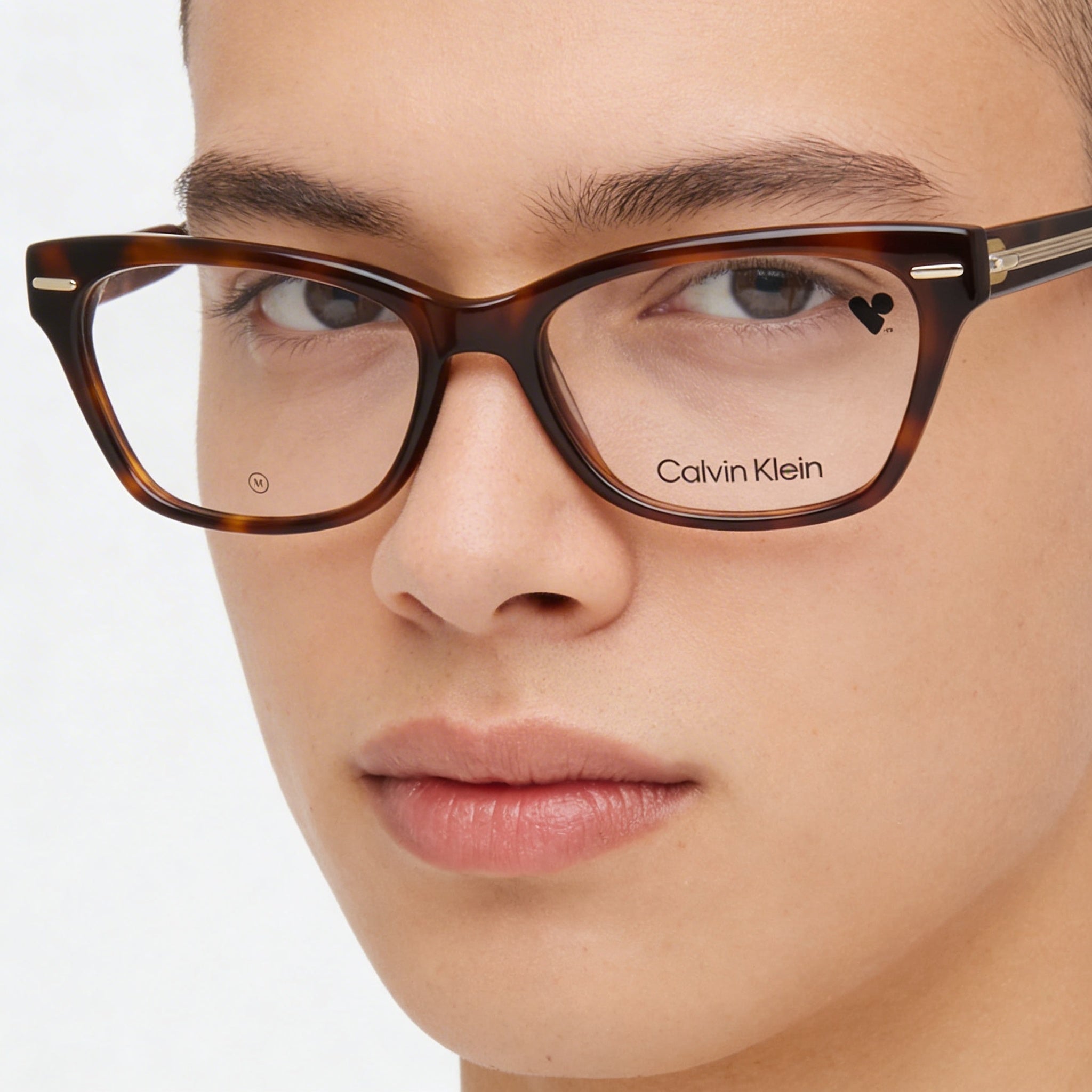 Calvin Klein Ck23512 Unisex Sunglasses featuring a Metal Frame, Lenses, Havana, with a 52mm Lens Width, Photo 3