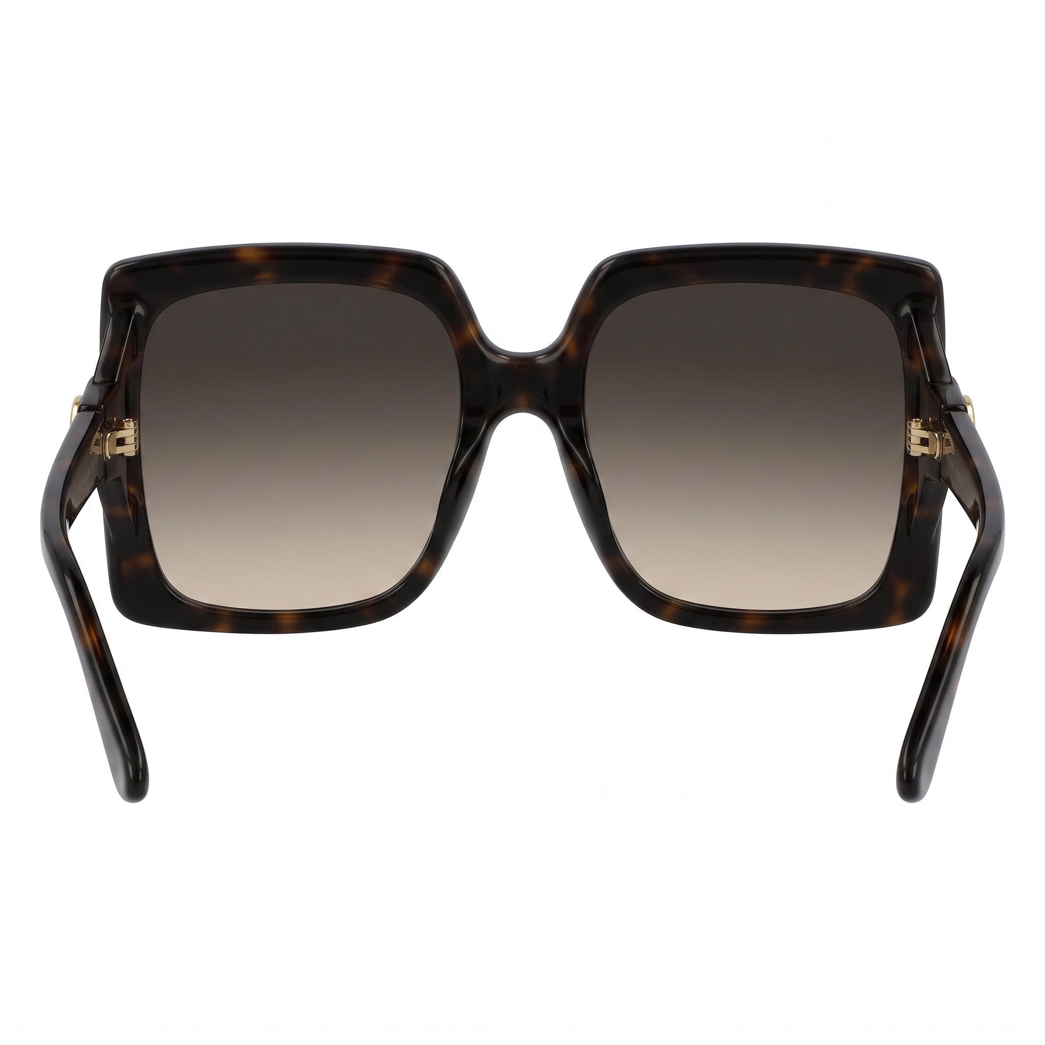 Gucci Gg0876s Women's Havana Injected Oversized Fashion Square Brown Gradient UV Protected Sunglasses 60mm, Photo 4