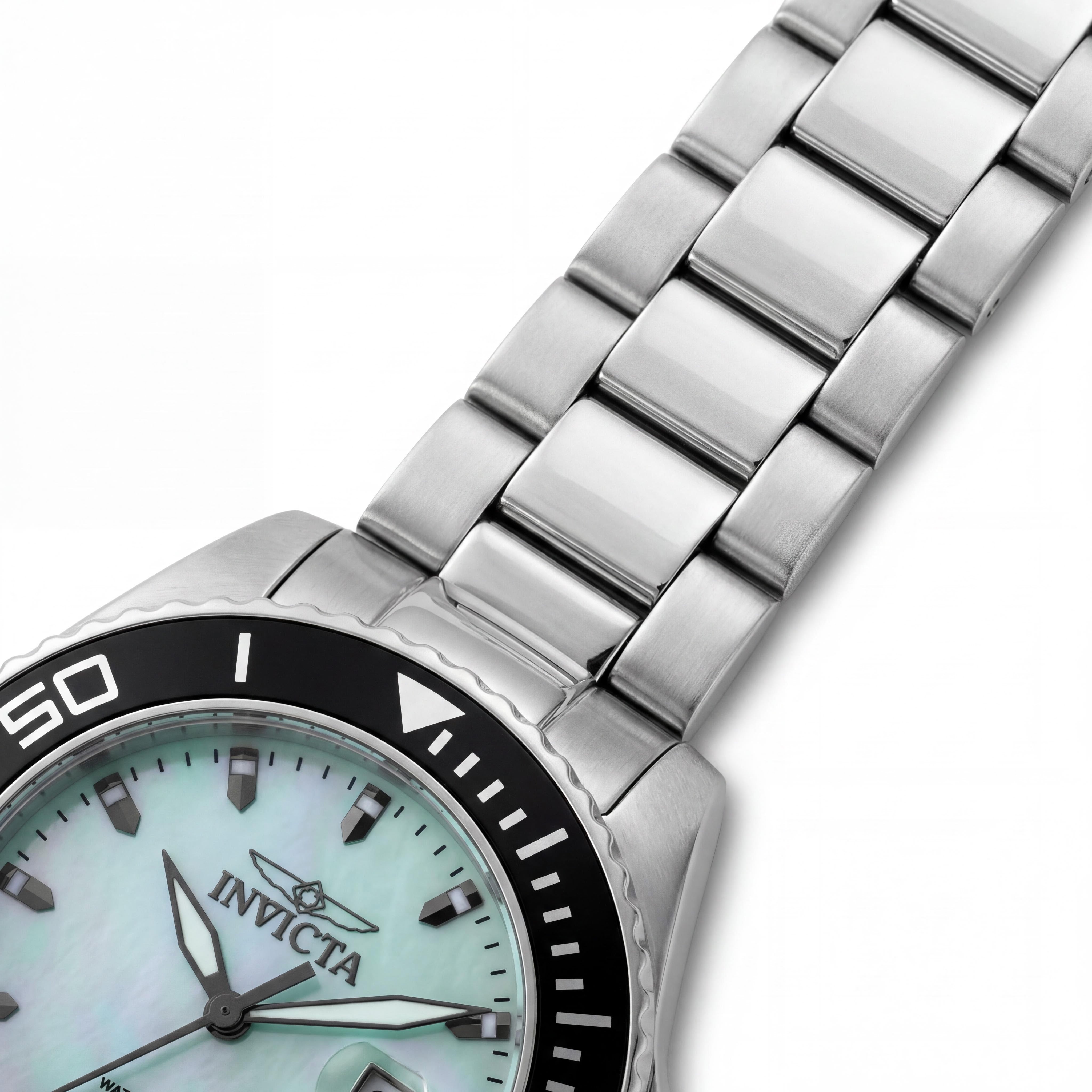 Invicta Pro Diver 49642 Men's Stainless Steel Blue Dial Quartz 48mm Watch, Photo 3