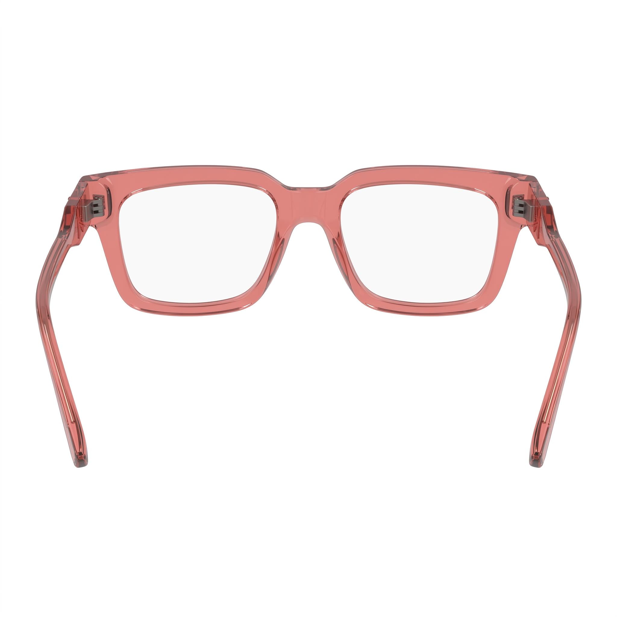 KARL LAGERFELD KL6152 Gafas de Estilo Moderno para Mujer con Montura de Plástico Inyectado Rosa y Cristales Rosas a Juego 52mm, Photo 4