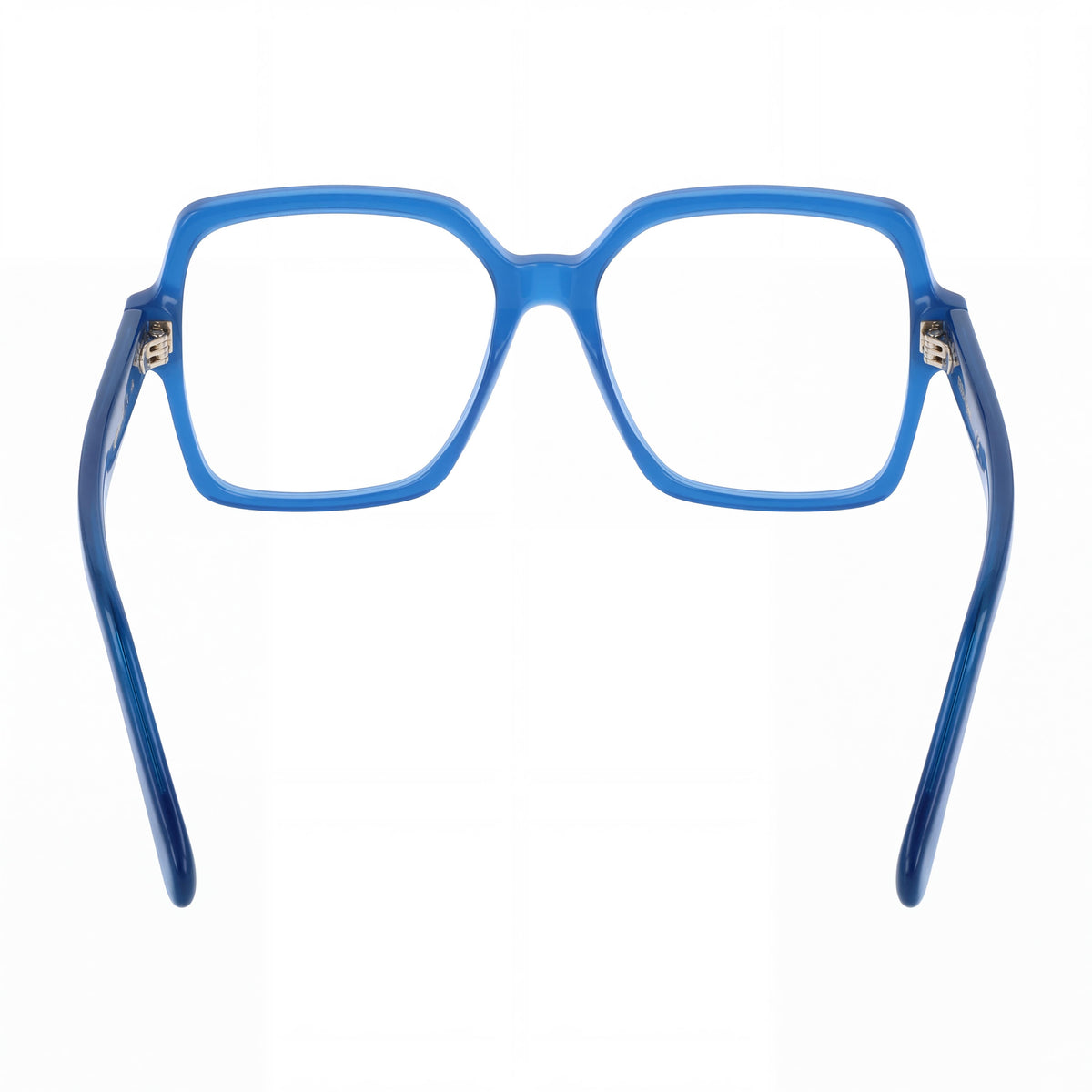 Gafas Salvatore Ferragamo para hombre Sf3031 con montura de acetato azul opalino, 56-17-145 mm, Photo 4