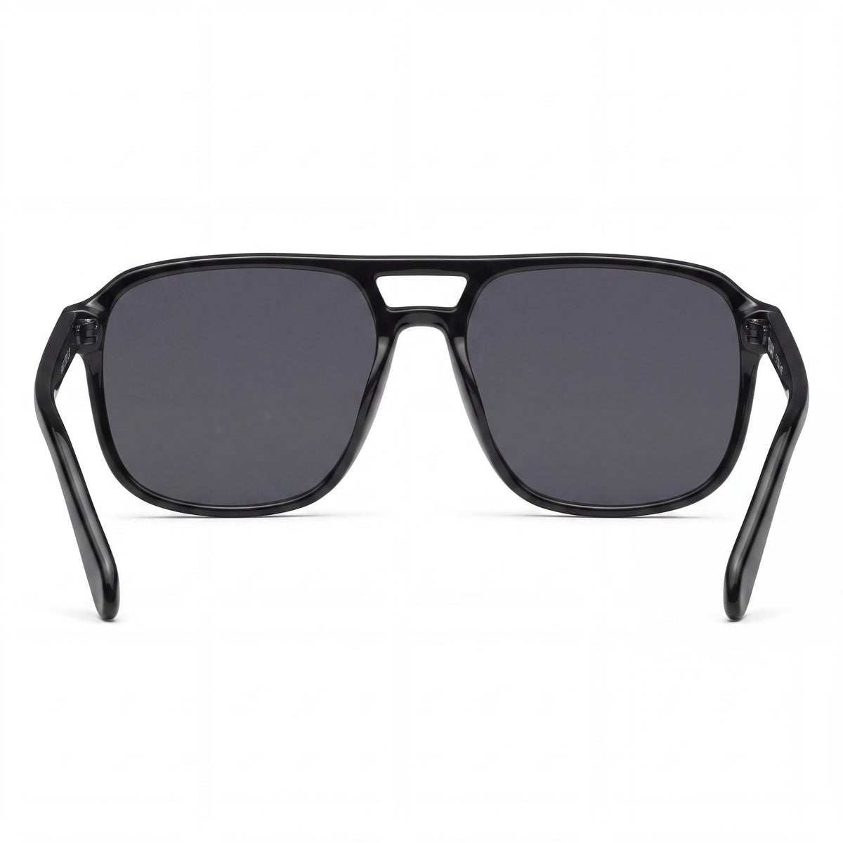QUAY AUSTRALIA On the Fly Unisex Polarized 100% UV Protection Injection Sunglasses Black Smoke 45mm, Photo 2