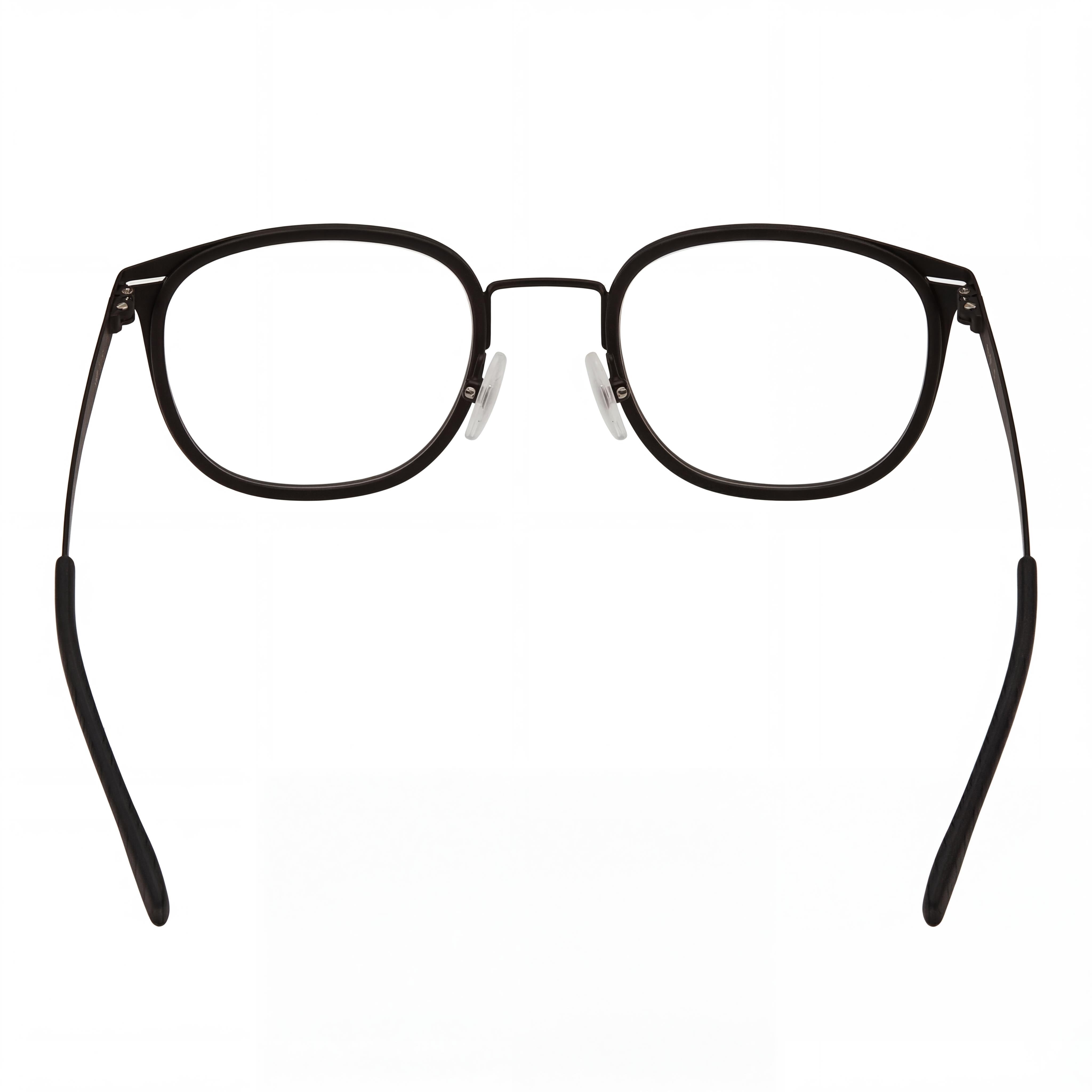 Gafas de sol Hugo Boss Modern para hombre, color negro mate y gris, con montura de acero de aleación y lentes de policarbonato no polarizadas, 53 mm, Photo 2