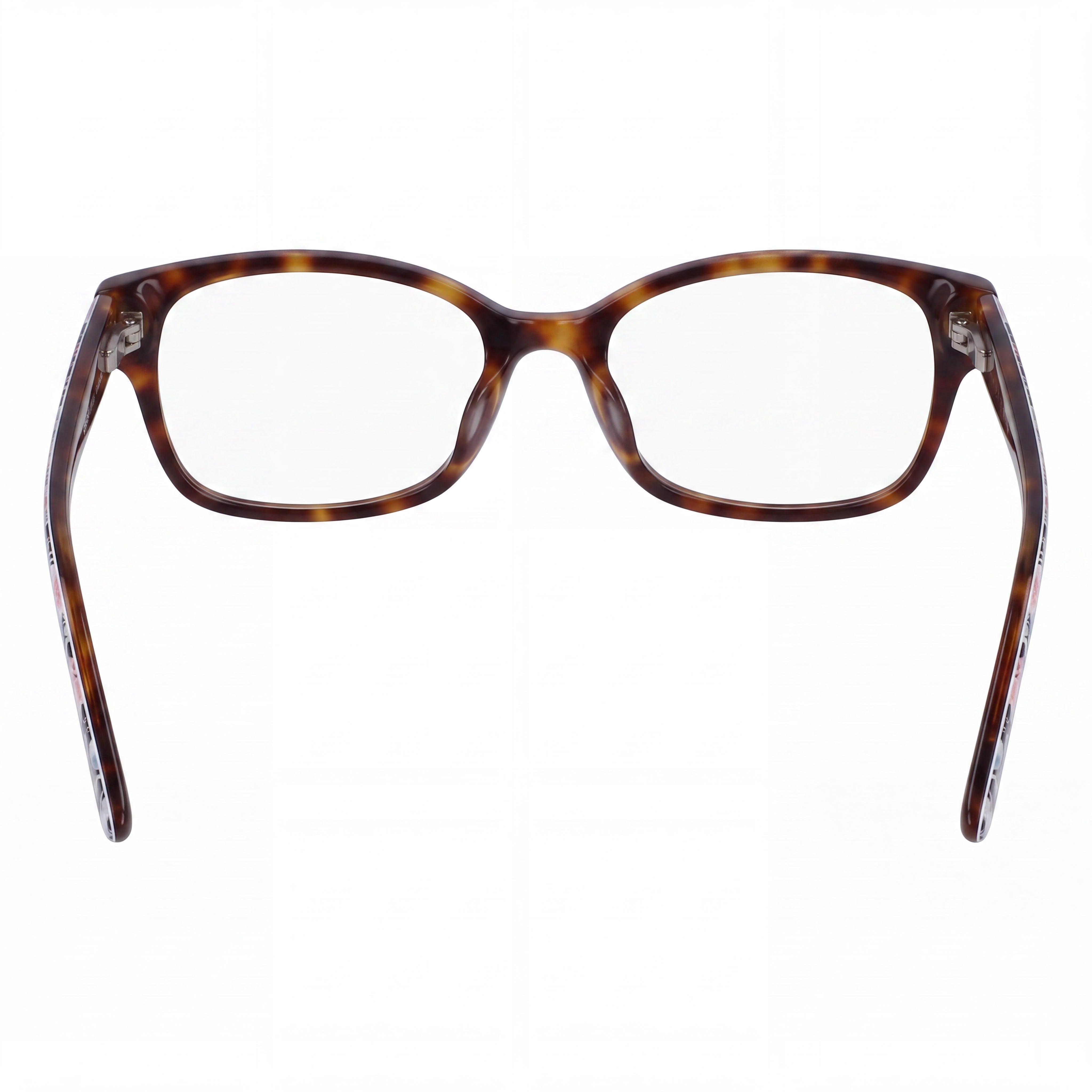 bebe Men's Bb5183 Metal Tortoiseshell Eyewear with Clear Polycarbonate Lenses, Size 51-16-135, Photo 3