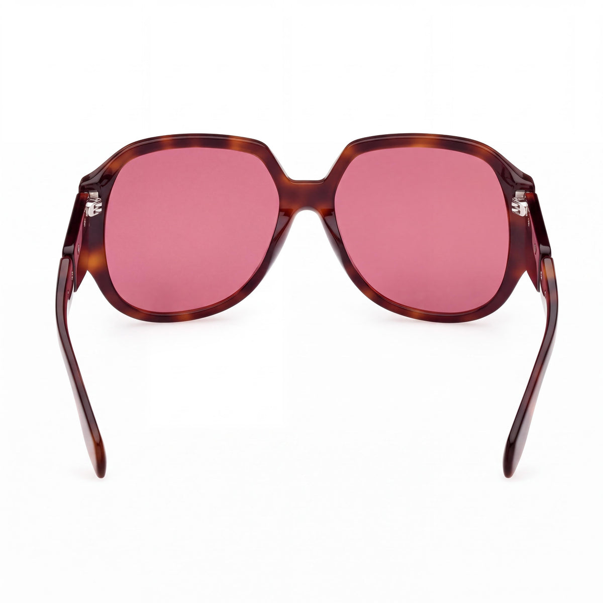 adidas Originals OR0098 Women's Blonde Havana Plastic Frame Sunglasses with Bordeaux UV Lenses 59mm, Photo 3