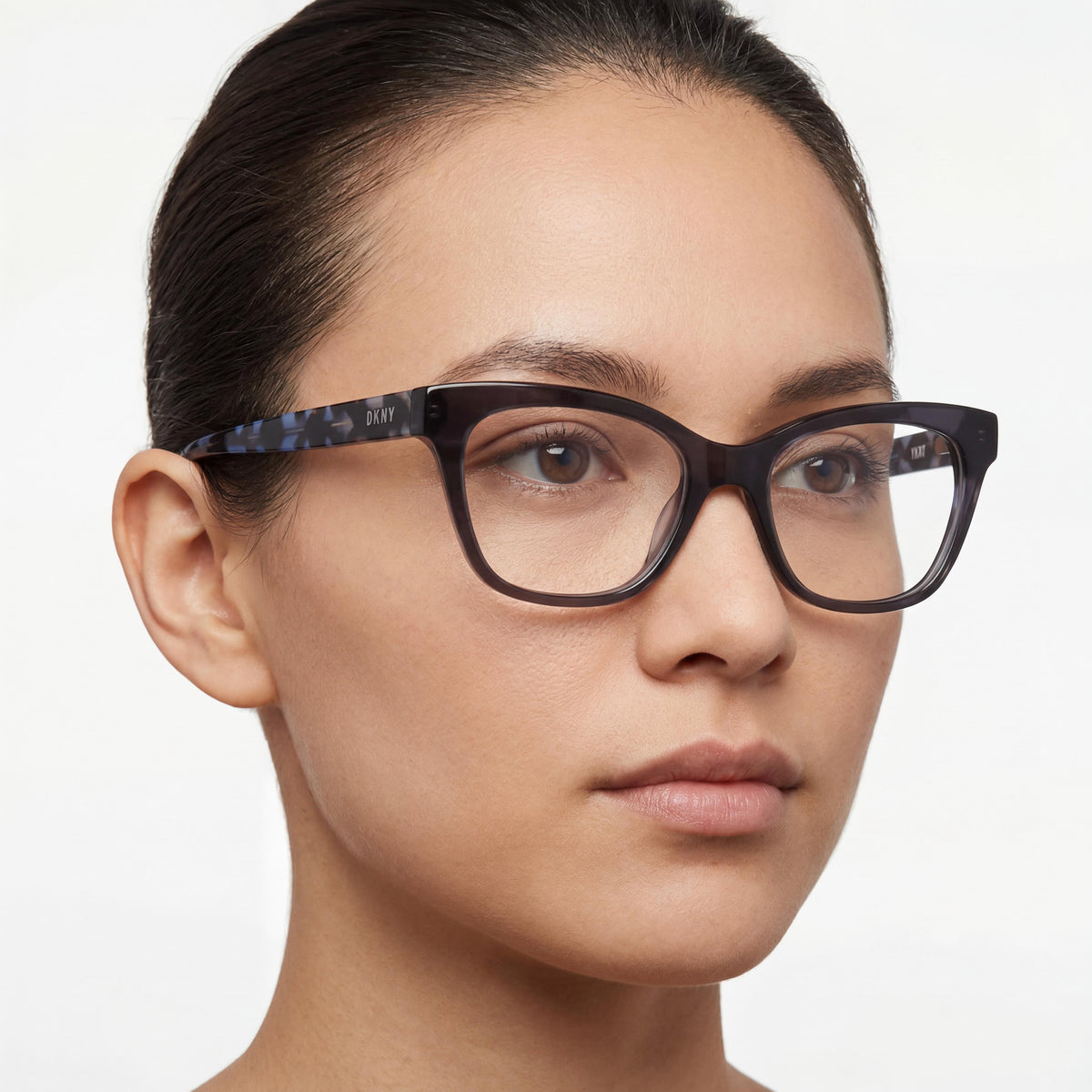 DKNY Dk5053 Unisex Polarized Metal Frame Crystal Carbon Polycarbonate Lenses Sunglasses 51mm, Photo 4