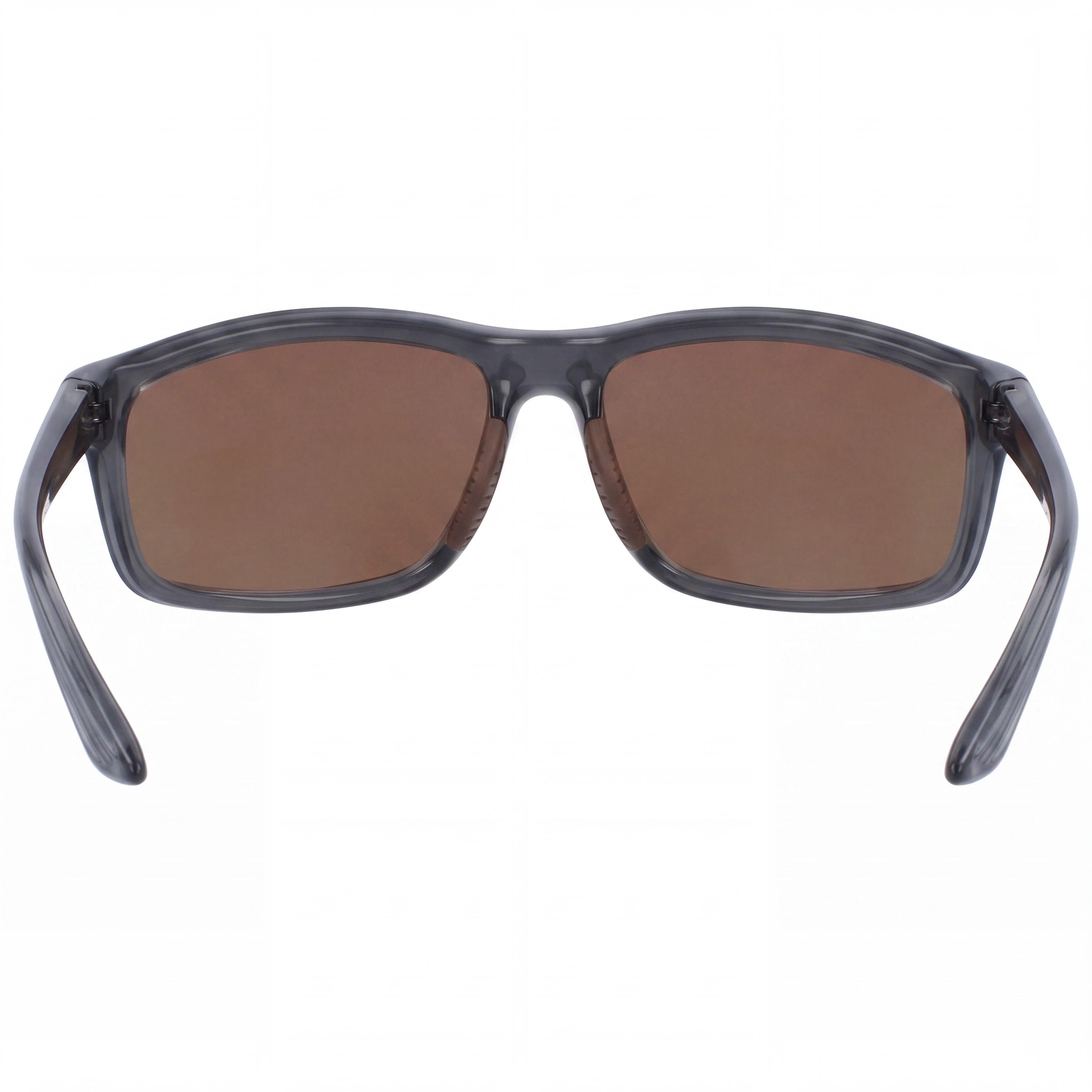 Nike Adrenaline Unisex Dark Grey Blue Mirror Acetate Frame Sunglasses with Polycarbonate Lenses, UV Protected (66-15-135), Photo 4