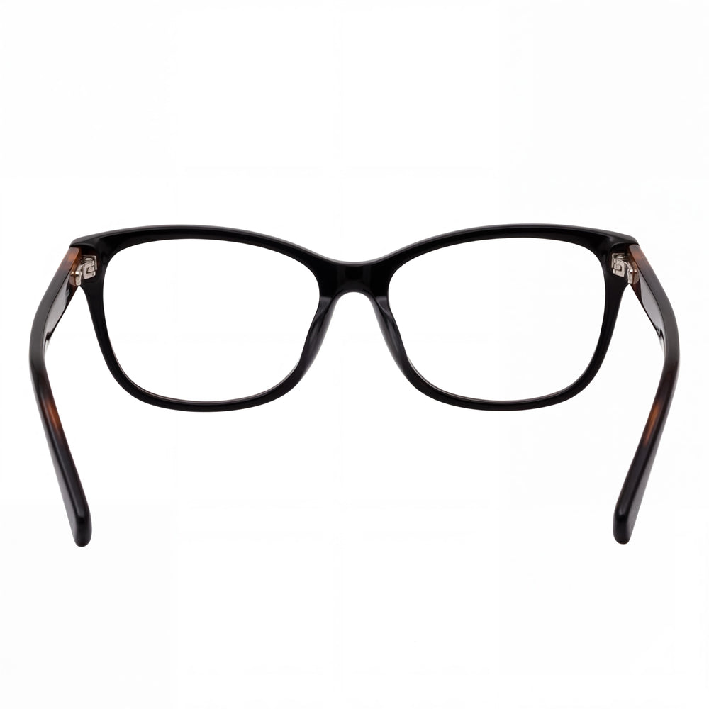 Pierre Cardin P.c. 8420 Pga 53 Women's Black Havana Plastic Eyeglasses Frame Clear Lens Width 53mm
