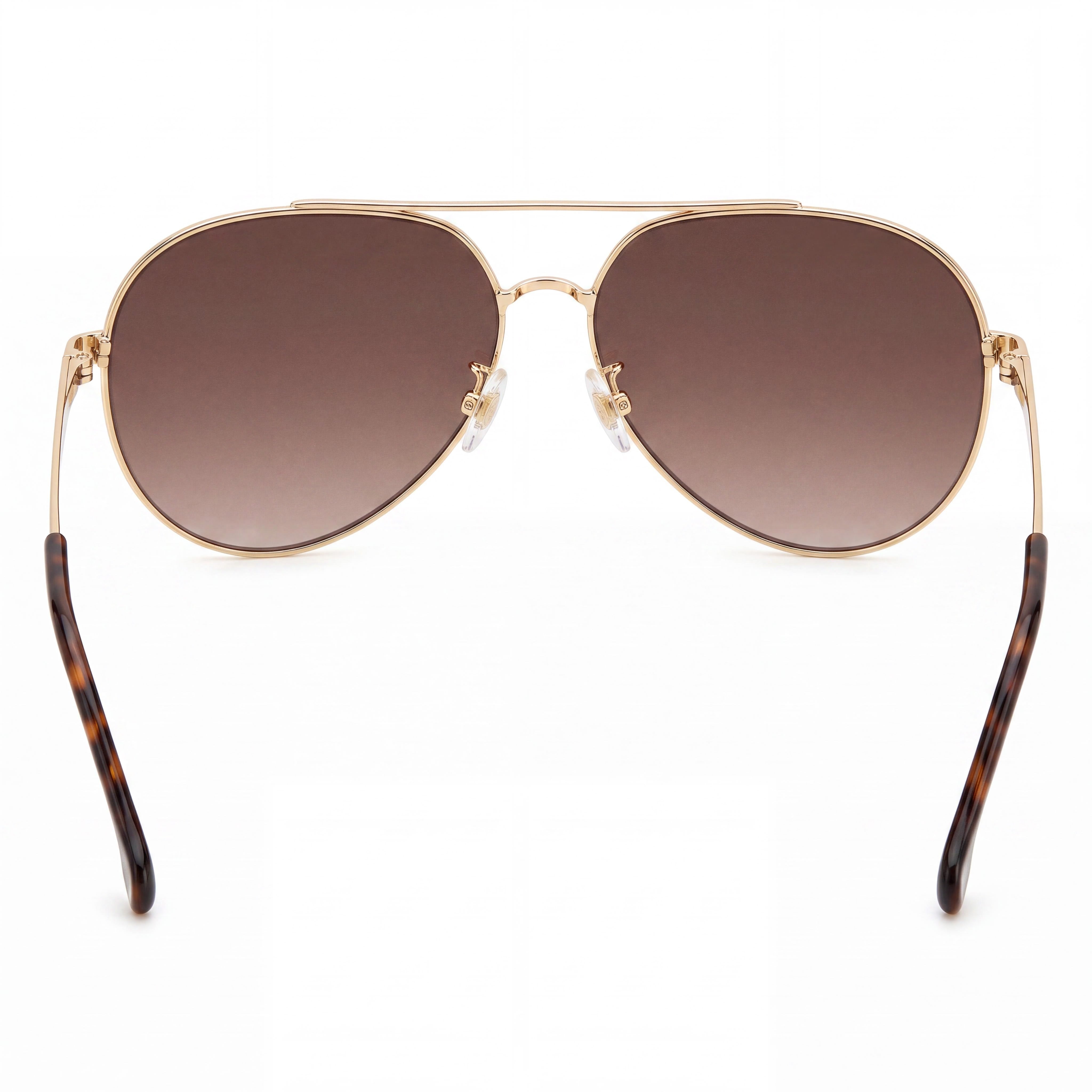 Gafas de sol Carrera de mujer 3005/S con montura de plástico dorado y marrón degradado, lentes marrones degradadas, protección 100% UV, 63 mm, Photo 3