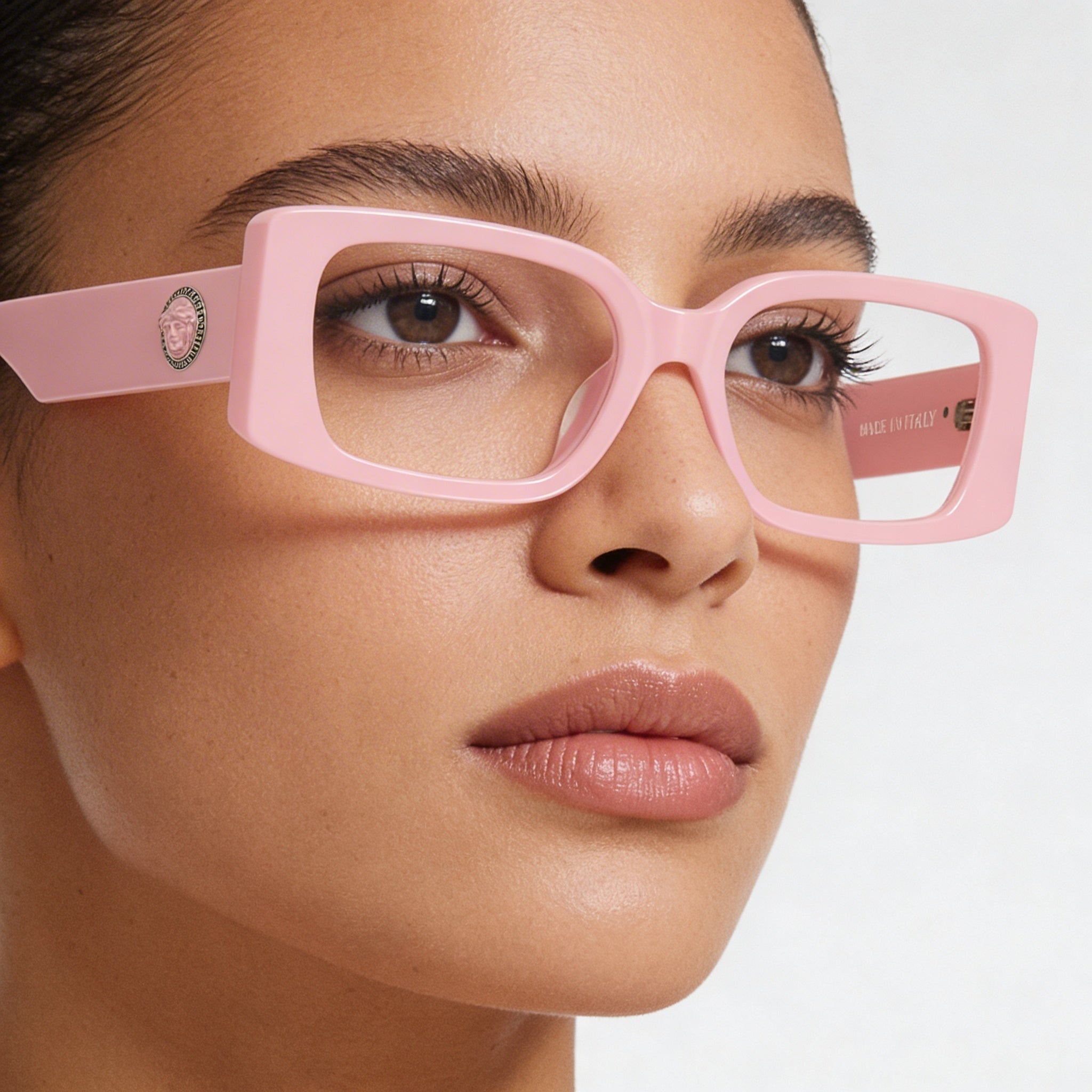 Gafas de sol Versace Ve 3362u para mujer, montura de acetato rosa, ancho de lente 51mm, puente 17mm, patillas 140mm, Photo 5