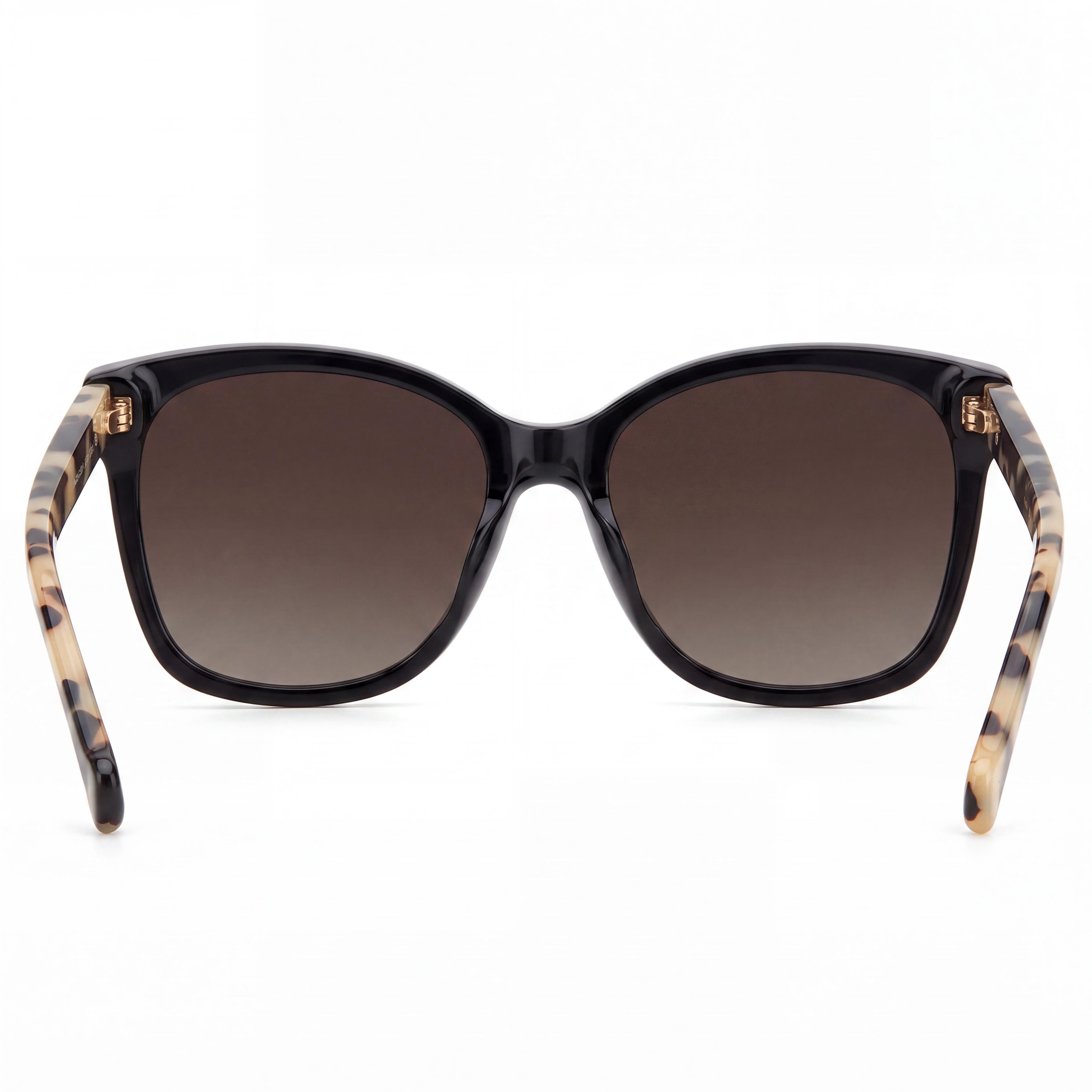 Gafas de sol Carolina Herrera para mujer, modernas, de acetato negro, estilo Habana, con protección UV degradada en marrón, no polarizadas, 54 mm, Photo 4