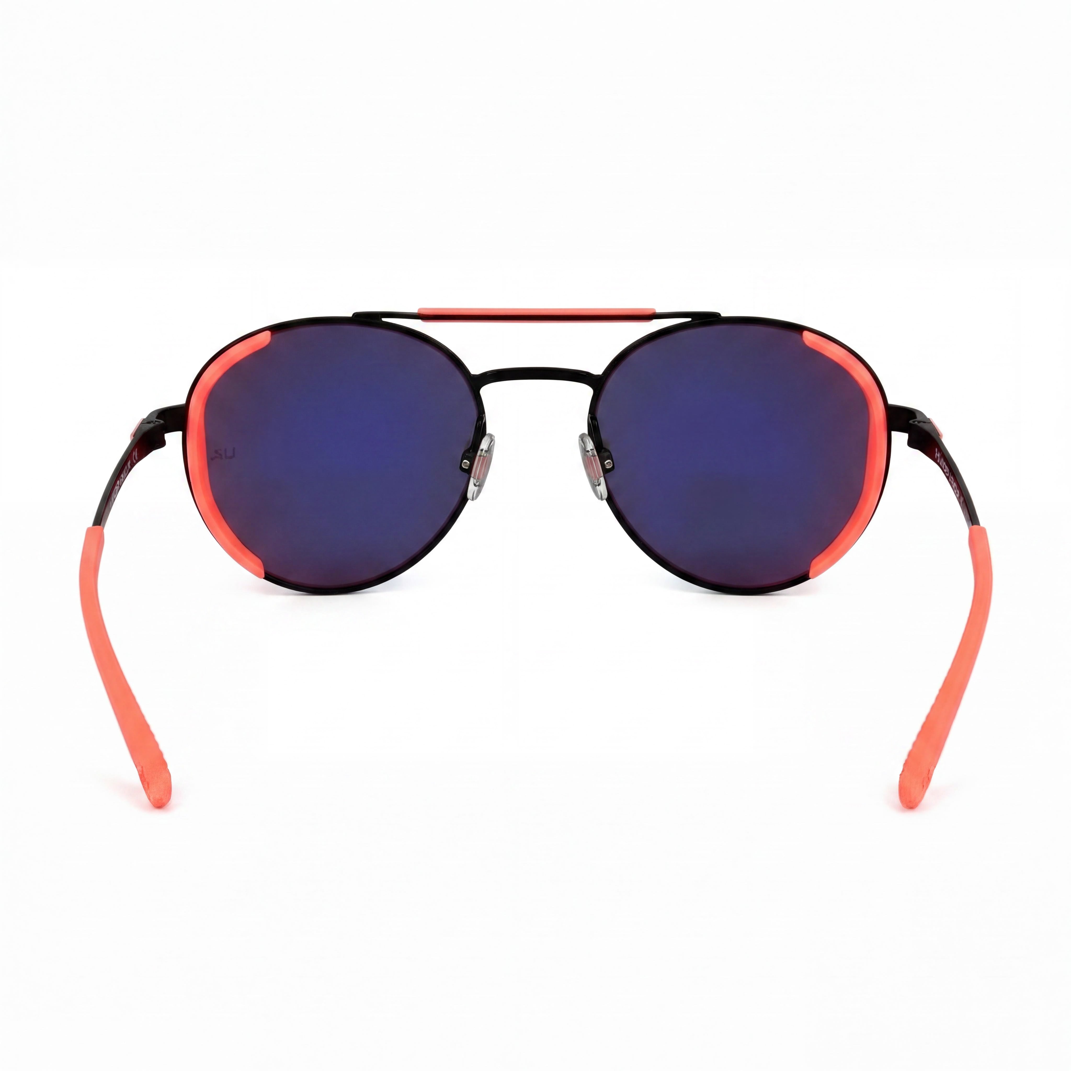 Under Armour UA 0008/G/S Unisex Alloy Steel Frame UV Protection Sunglasses, Black Horn Gray Infrared, 55mm, Photo 3