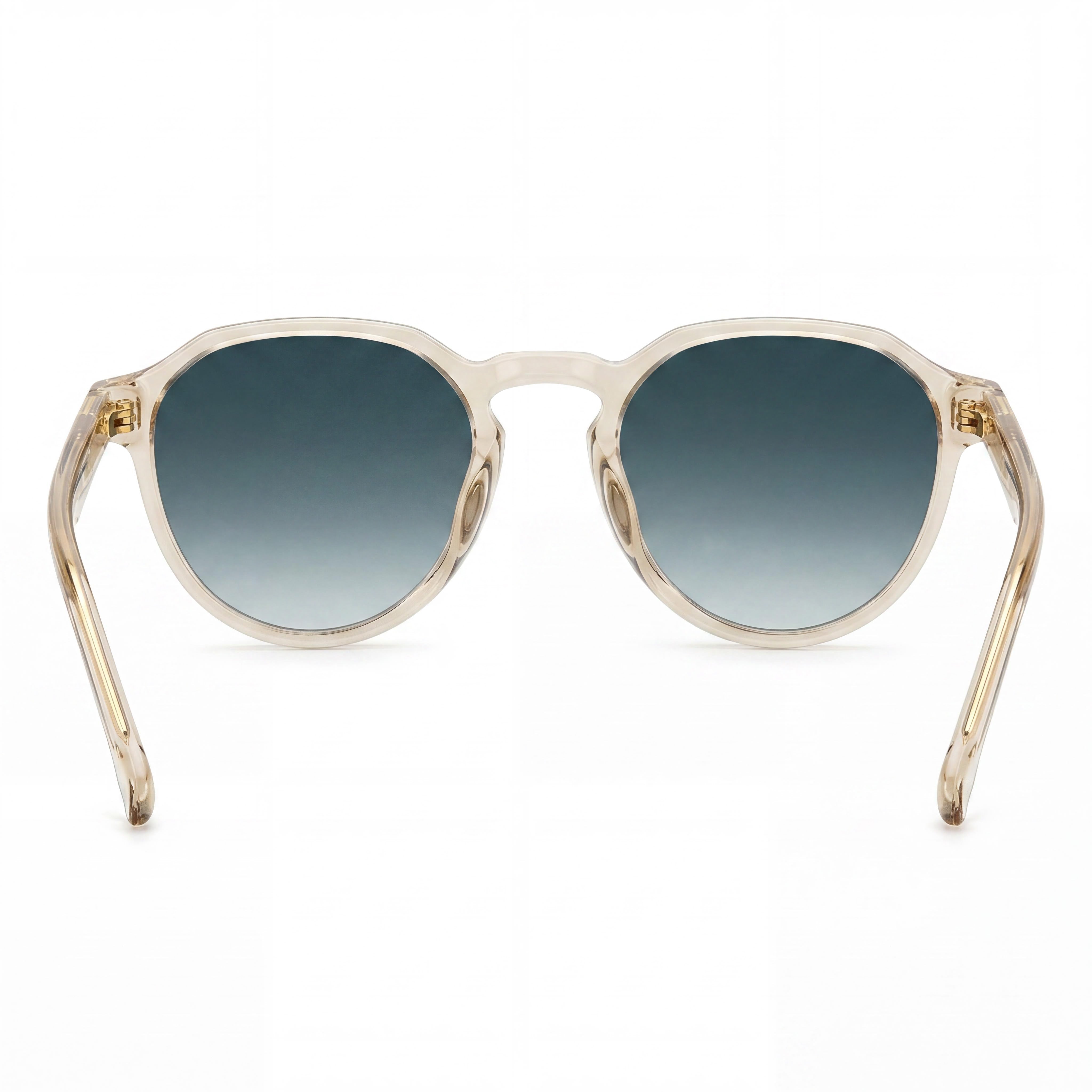 Carrera 314/S Unisex Beige Acetate Frame Dark Blue Shaded UV Protected Non-Polarized Sunglasses 50mm, Photo 3
