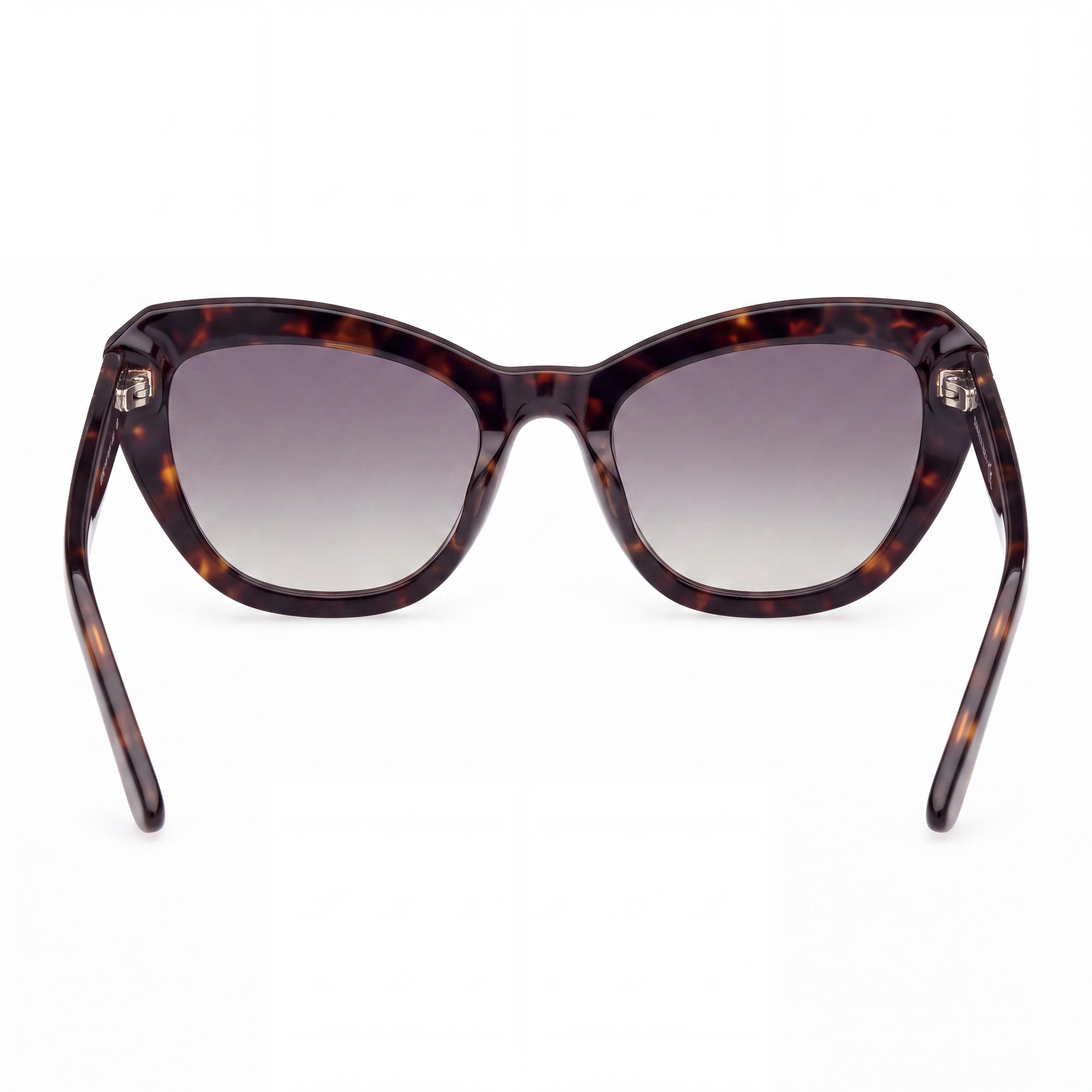 GUESS by Marciano Gm00016 Gafas de mujer con montura de plástico habana oscuro, lentes de policarbonato no polarizadas 53-22-140, Photo 3