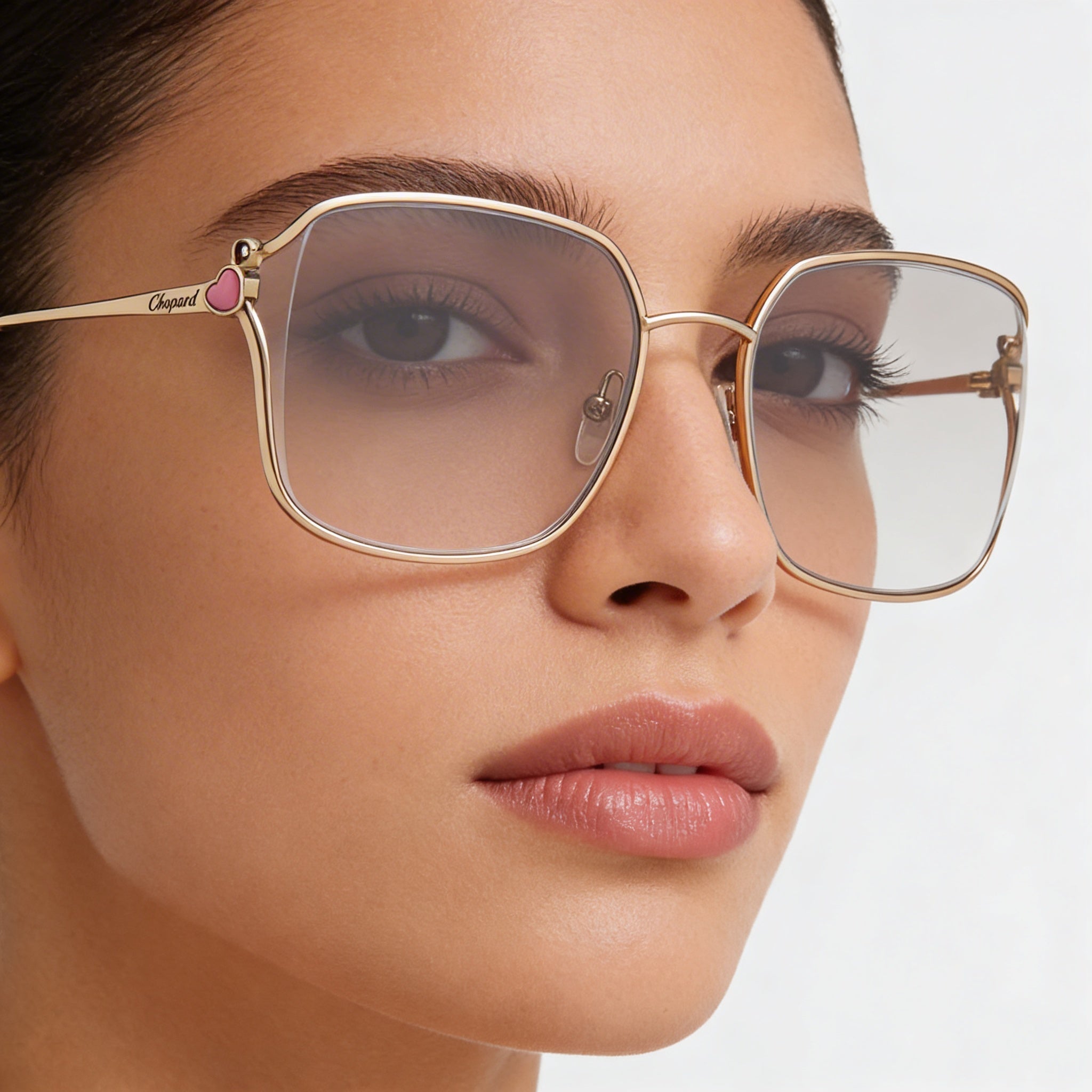 Chopard VCHG29S Women's Casual Metal Frame Non-Polarized Shiny Red Gold Eyeglasses 53mm, Photo 4