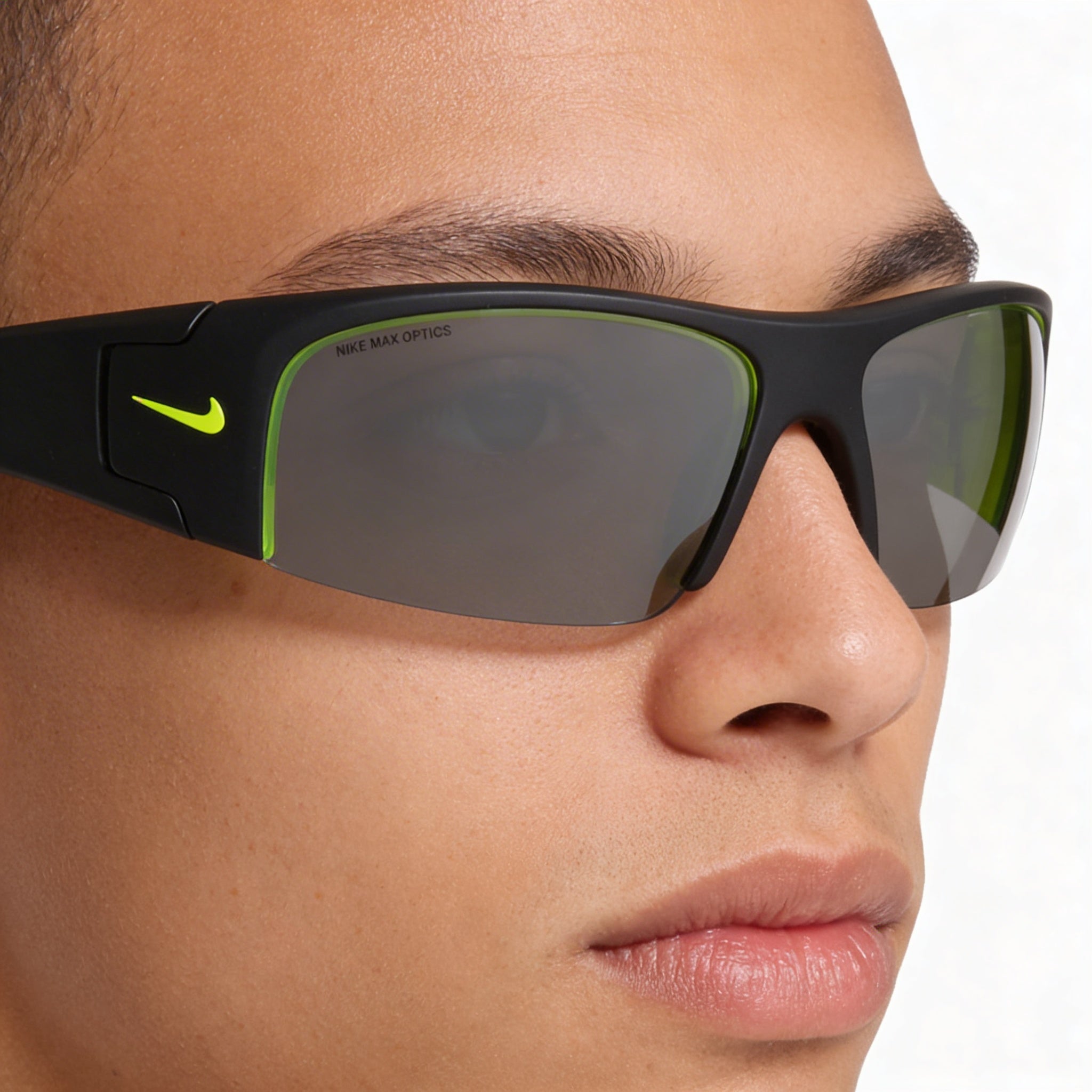 Nike Wayfarers Unisex Black Plastic Frame Volt UV Protection Non-Polarized Sunglasses, Photo 4