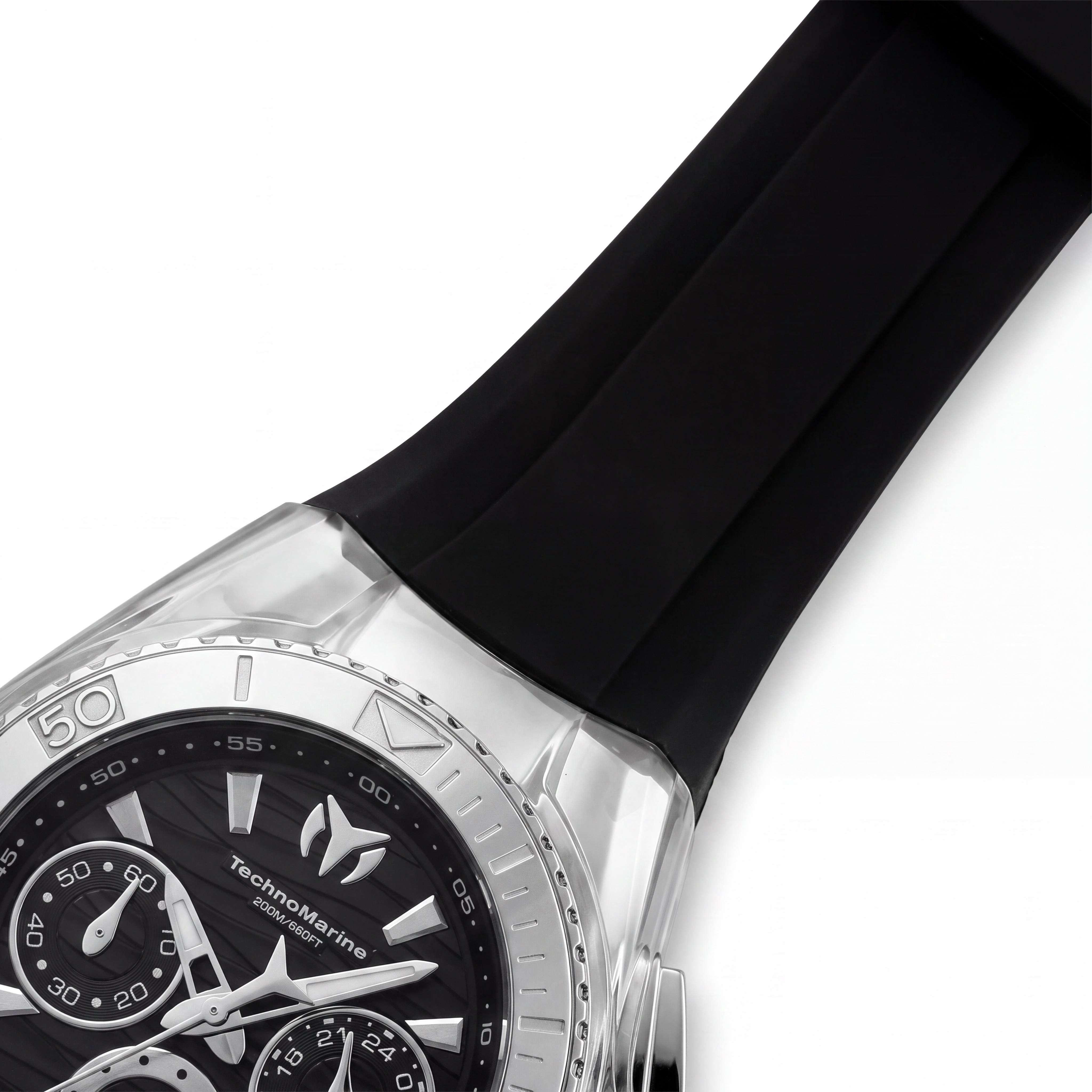 TechnoMarine TM-120034 Cruise Women's Quartz Chronograph Watch Black & Grey Luminous 40.57mm, Photo 3