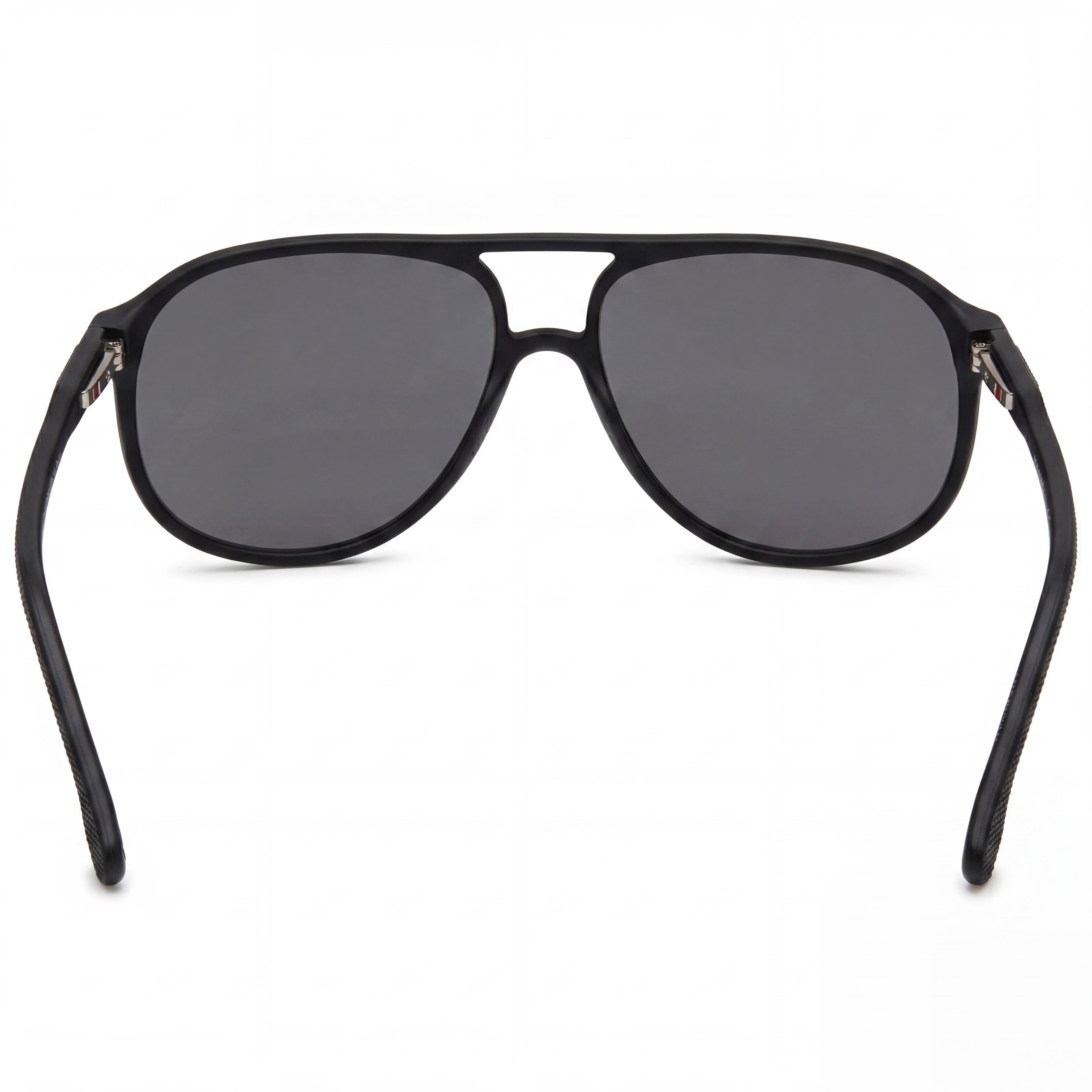 Gafas de sol Carrera 257/S unisex con montura de propionato negro, lentes negro mate, 100 % protección UV, 60-15-140 mm, Photo 4