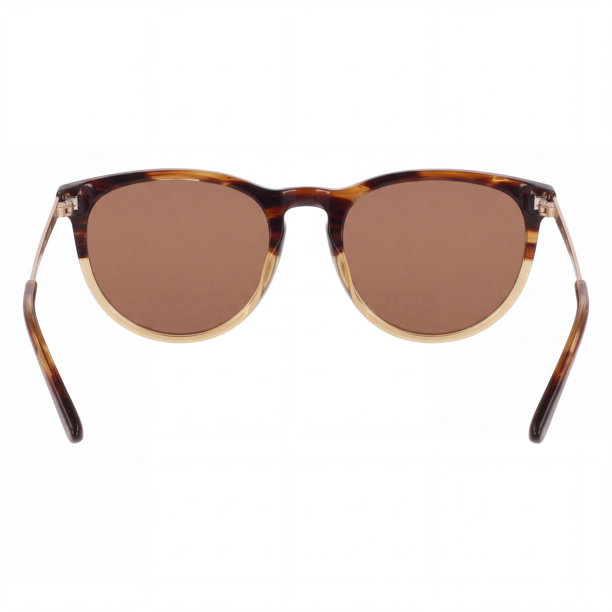 Gafas de sol unisex Cole Haan Ch6507, estilo rectángulo modificado, color cuerno marrón, de plástico, polarizadas con protección UV, 54mm, Photo 3