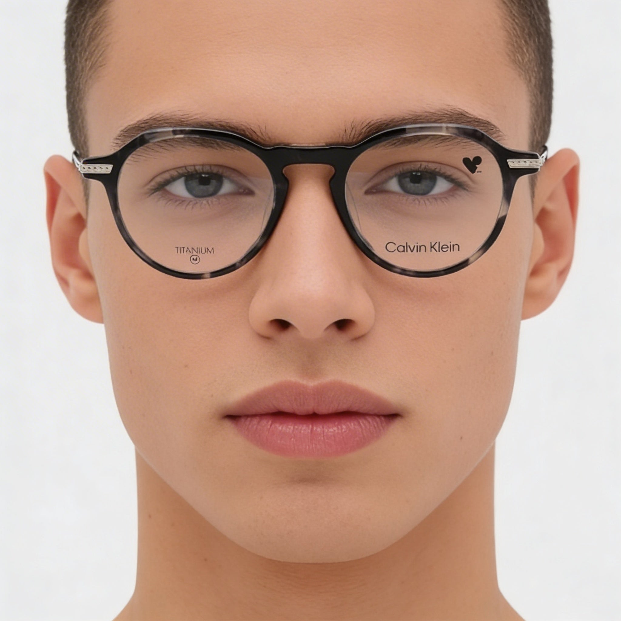 Calvin Klein Modern CK23532T Unisex Acetate Grey Havana Frame Polycarbonate Non-polarised Lens 48mm, Photo 4